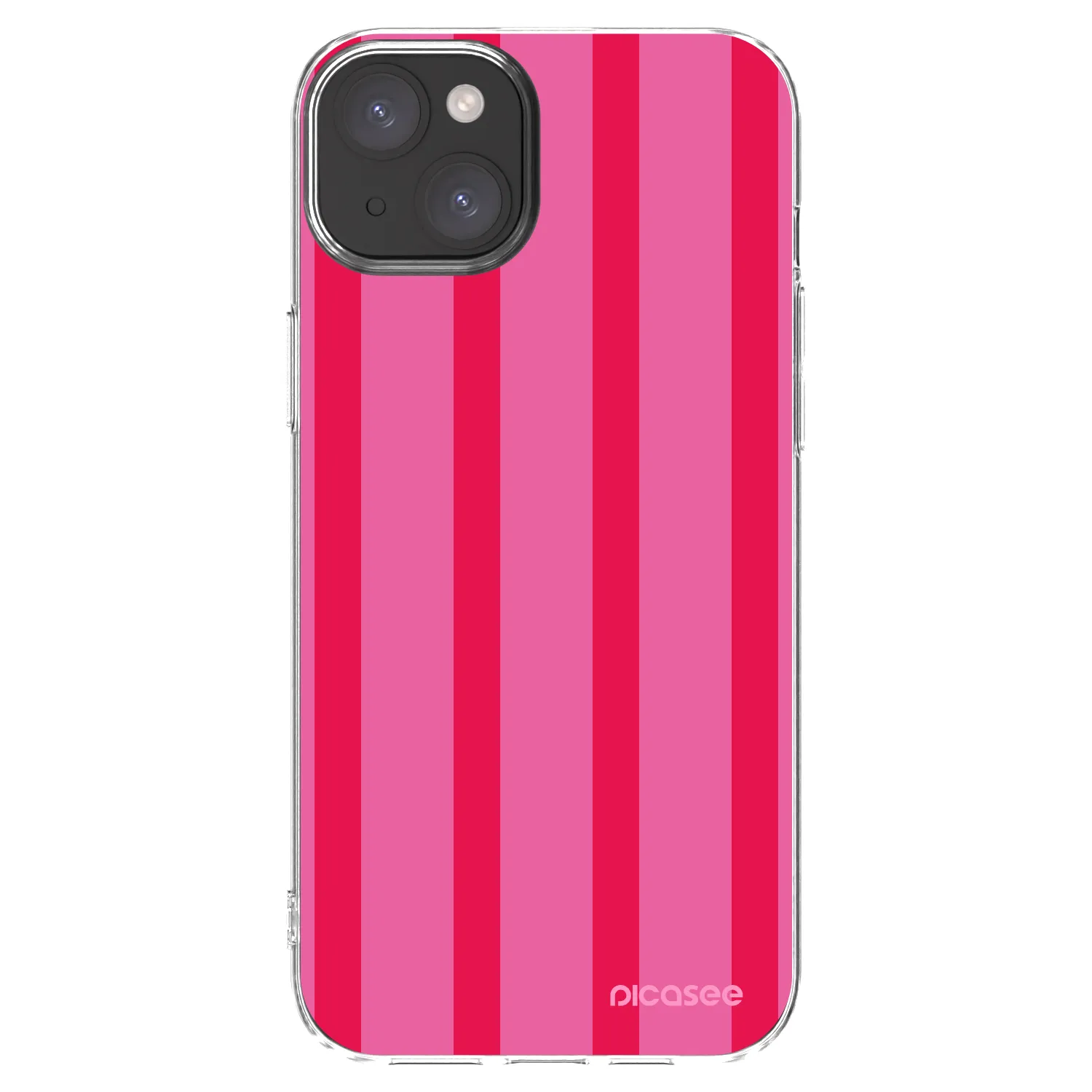 Picasee silikonový průhledný obal pro Apple iPhone 15 Plus - Hot tropic