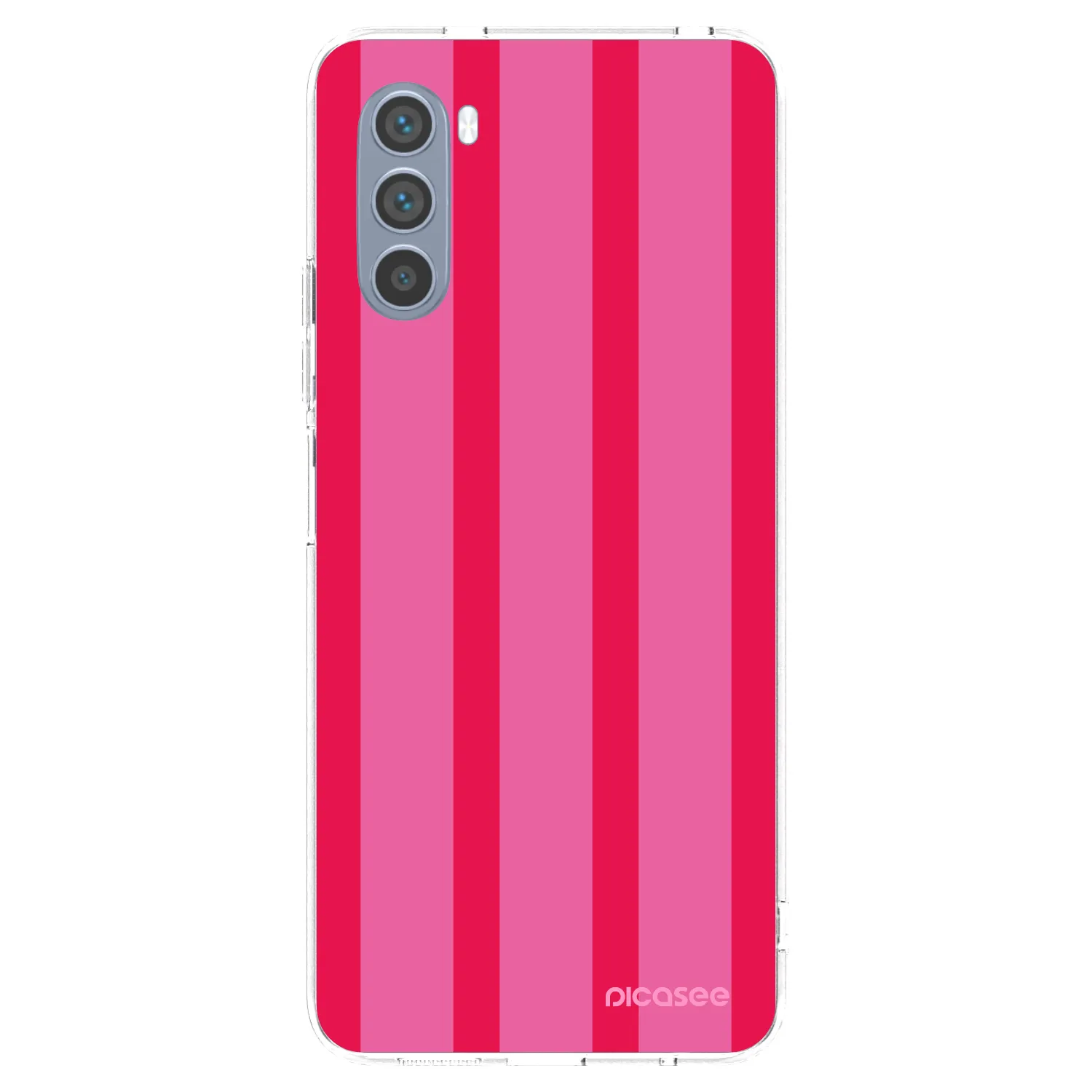 Picasee silikonový průhledný obal pro Motorola Moto G62 - Hot tropic