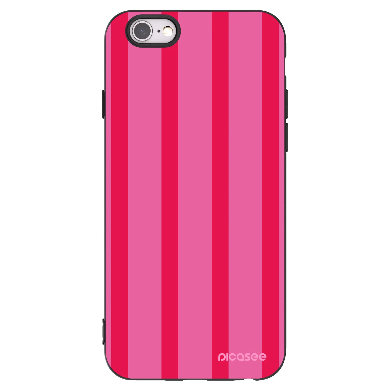 Picasee silikonový černý obal pro Apple iPhone 6/6S - Hot tropic