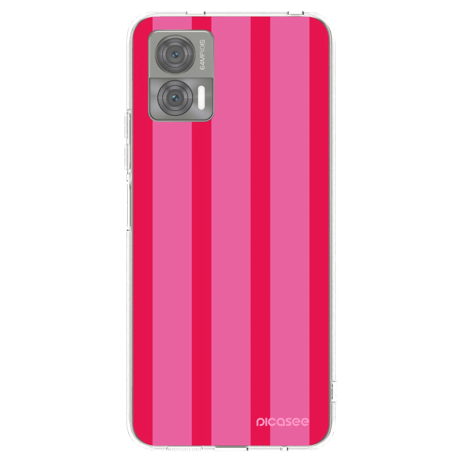 Picasee silikonový průhledný obal pro Motorola Edge 30 Neo - Hot tropic