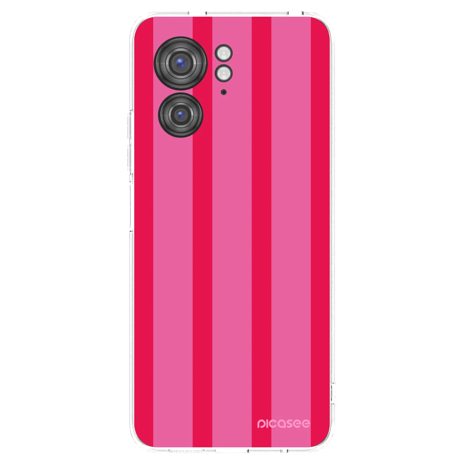 Picasee silikonový průhledný obal pro Motorola Edge 40 - Hot tropic