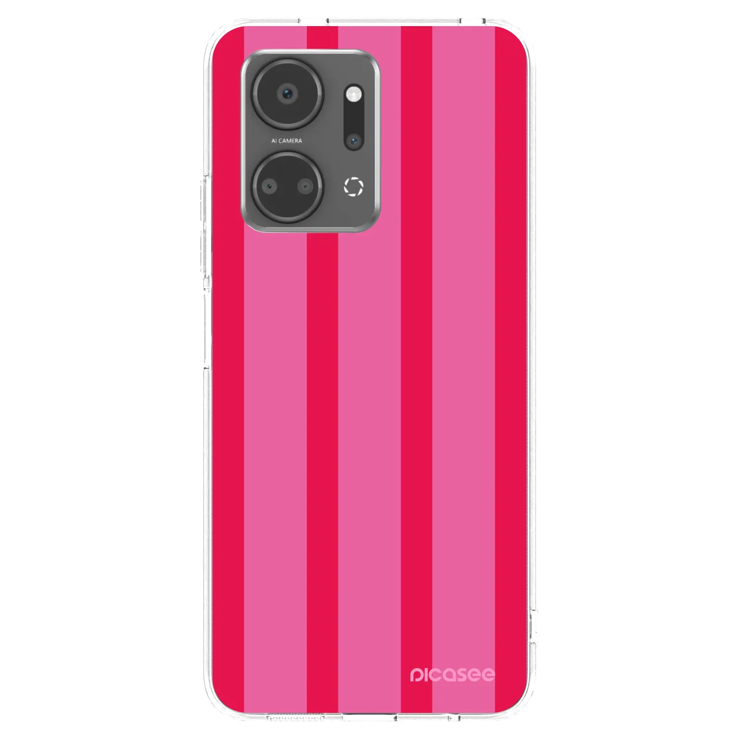 Picasee silikonový průhledný obal pro Honor X7a - Hot tropic