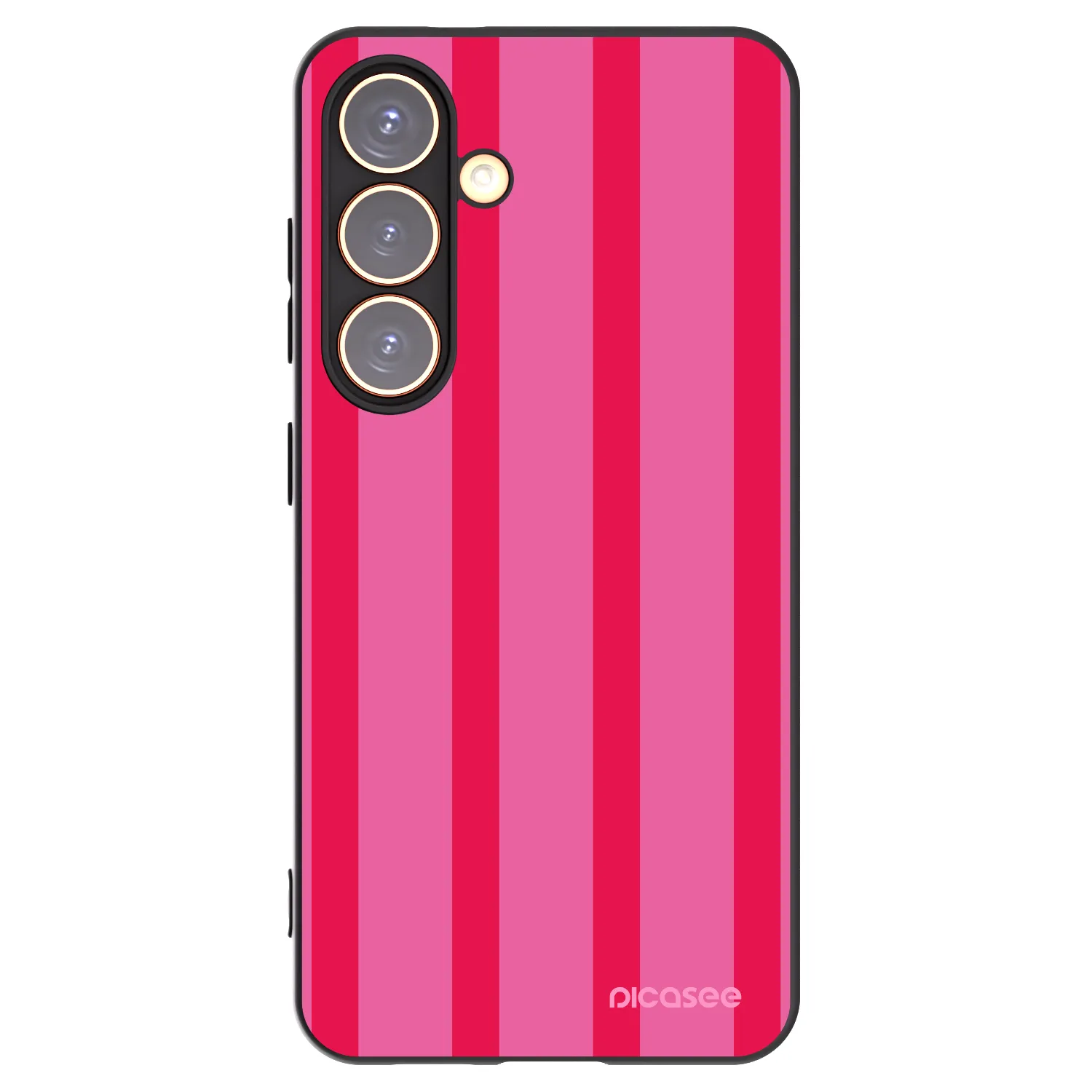 Picasee silikonový černý obal pro Samsung Galaxy S24 S921B 5G - Hot tropic