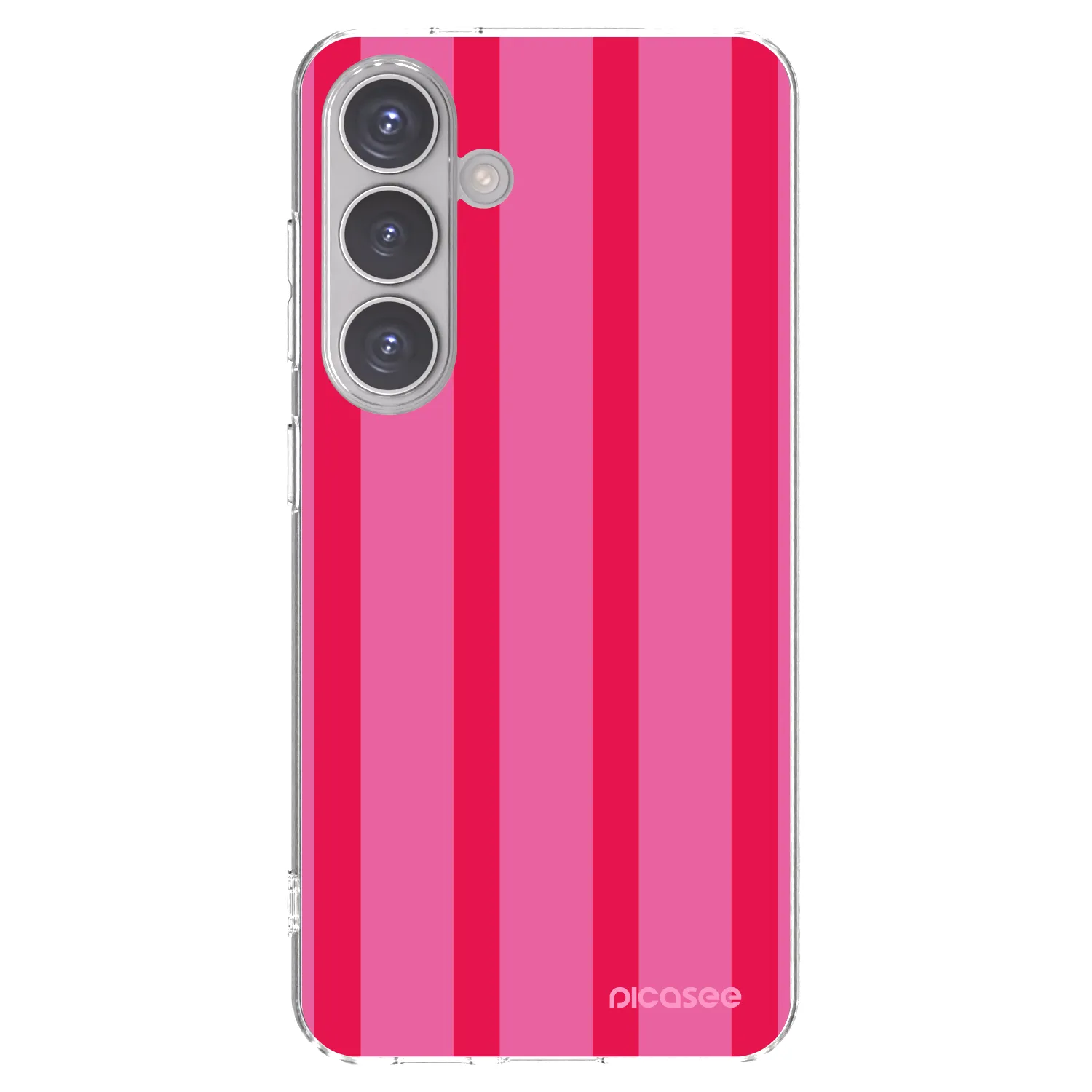 Picasee silikonový průhledný obal pro Samsung Galaxy S24 S921B 5G - Hot tropic