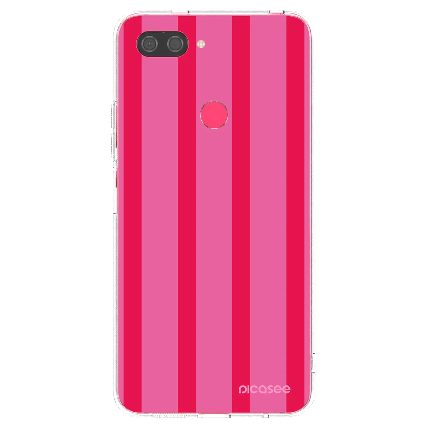 Picasee silikonový průhledný obal pro Xiaomi Mi 8 Lite - Hot tropic