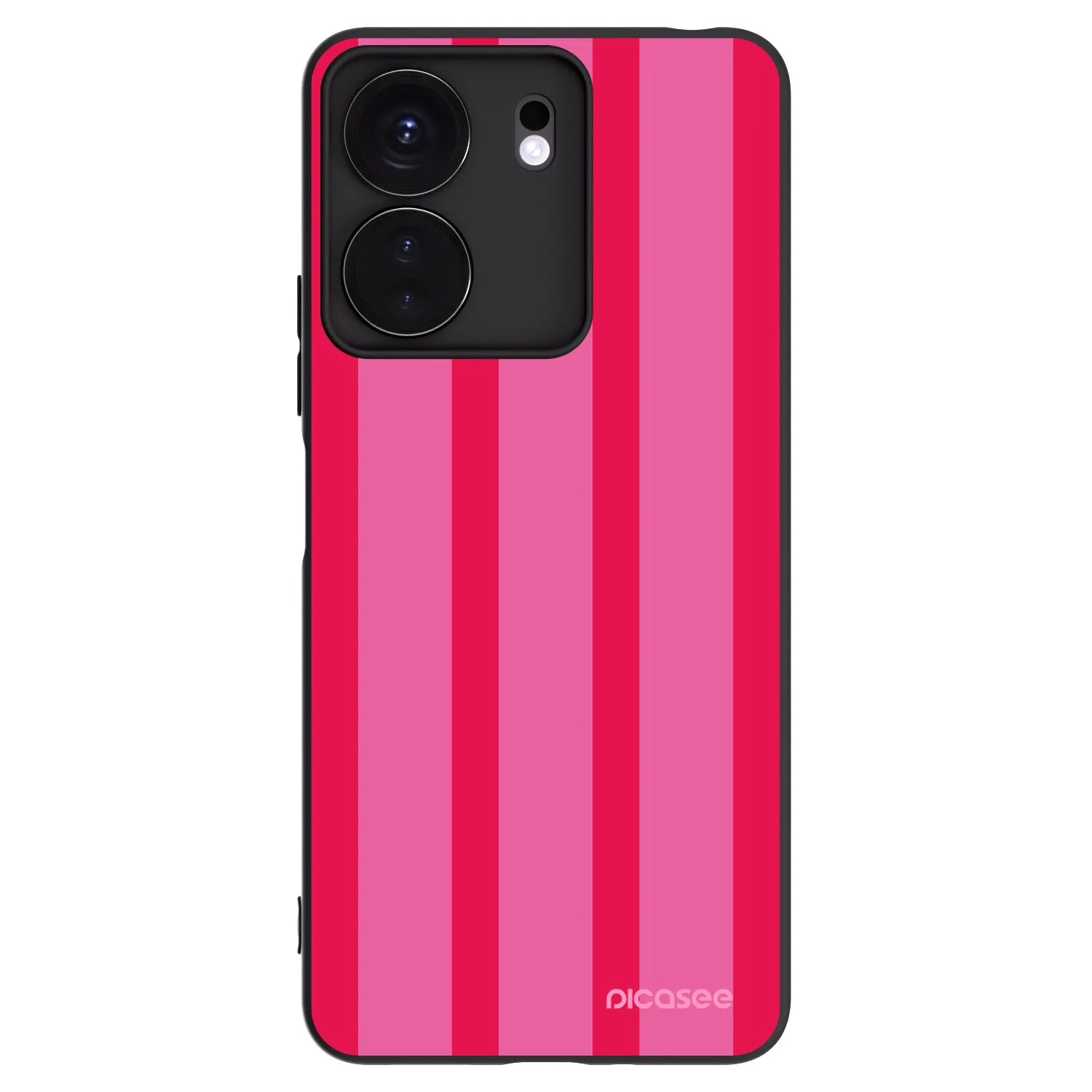 Picasee silikonový černý obal pro Xiaomi Redmi 13C 4G - Hot tropic