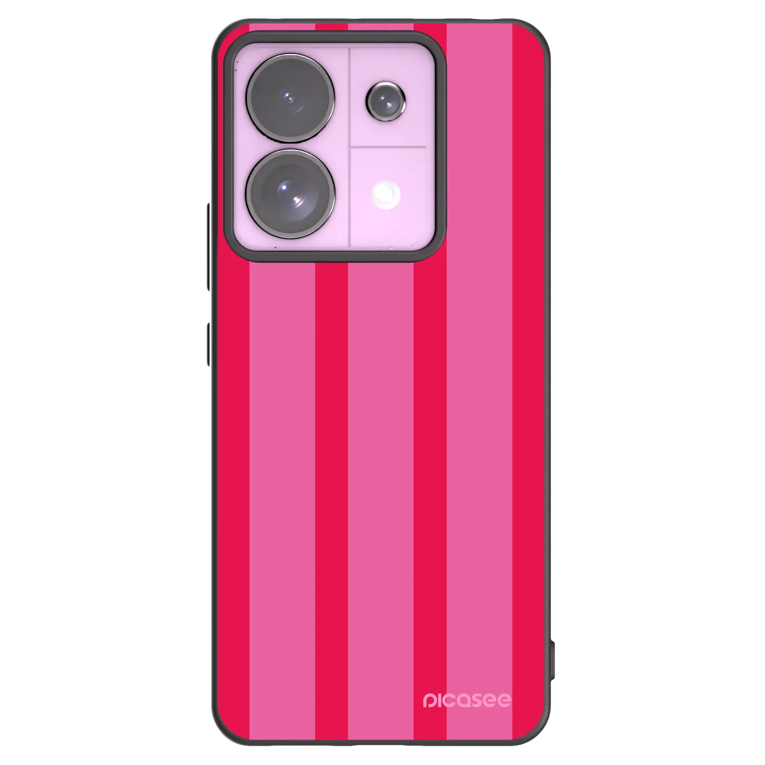 Picasee silikonový černý obal pro Xiaomi Redmi Note 13 Pro 5G - Hot tropic