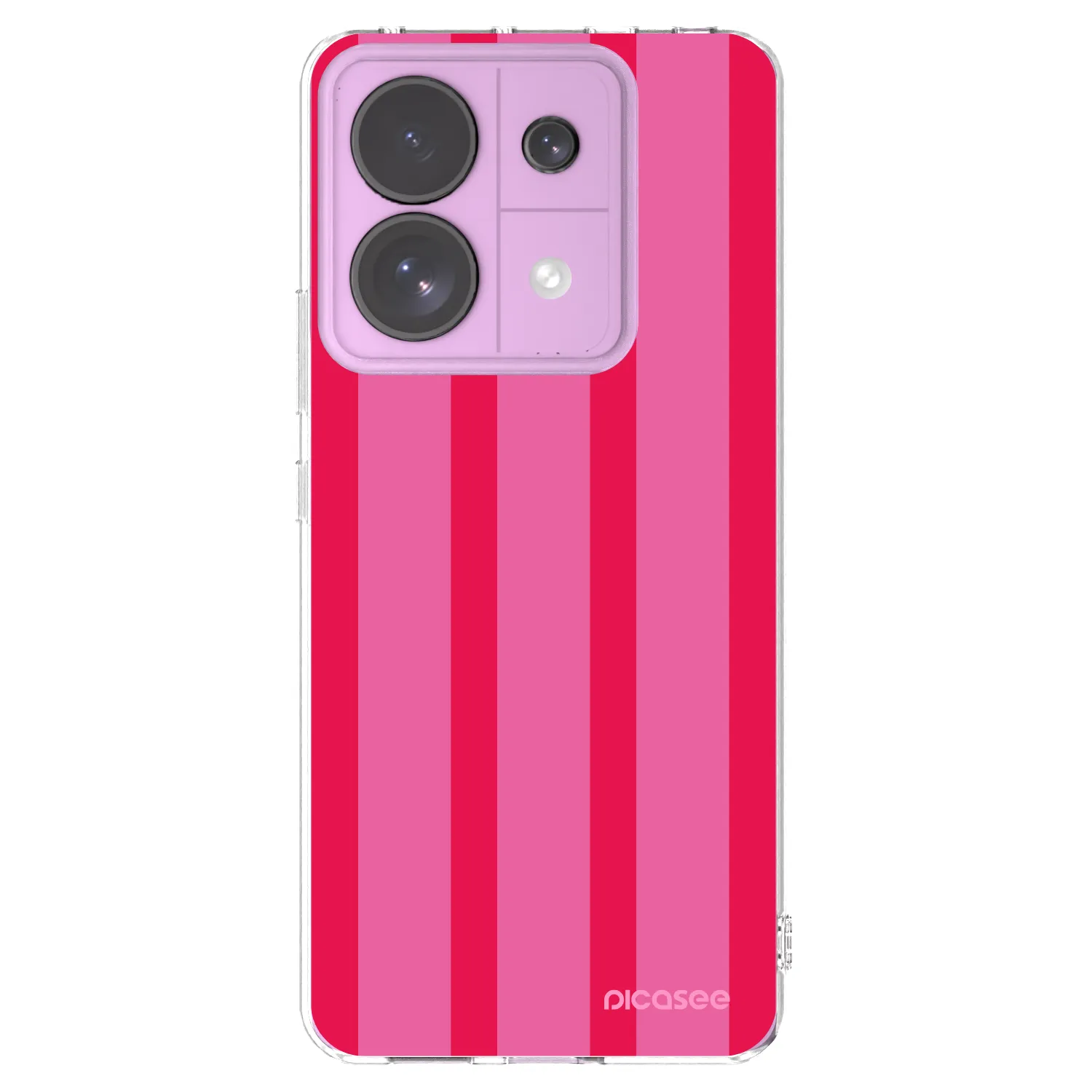 Picasee silikonový průhledný obal pro Xiaomi Redmi Note 13 Pro 5G - Hot tropic