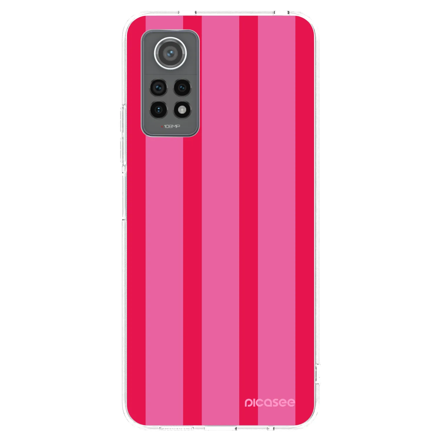 Picasee silikonový průhledný obal pro Xiaomi Redmi Note 12 Pro 4G - Hot tropic