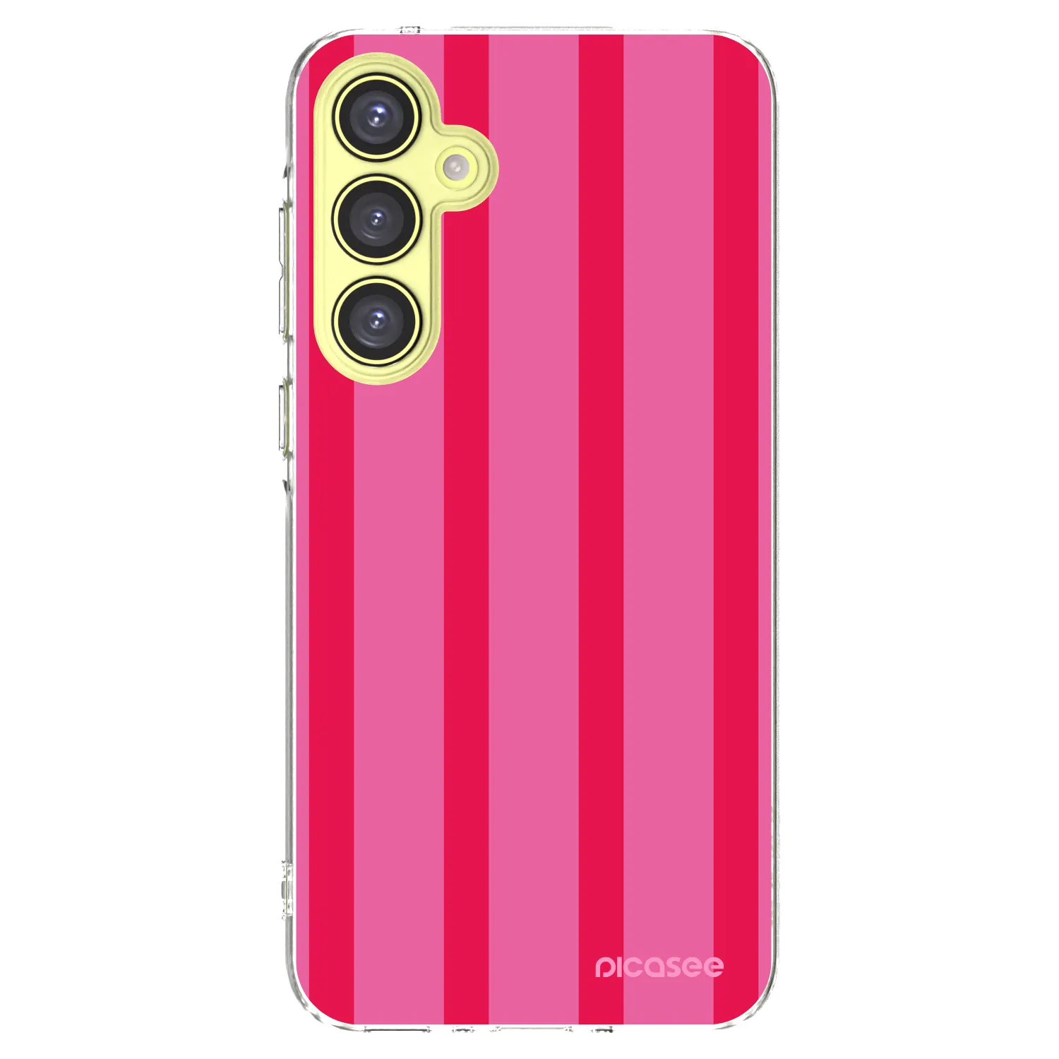 Picasee silikonový průhledný obal pro Samsung Galaxy A35 5G A356B - Hot tropic