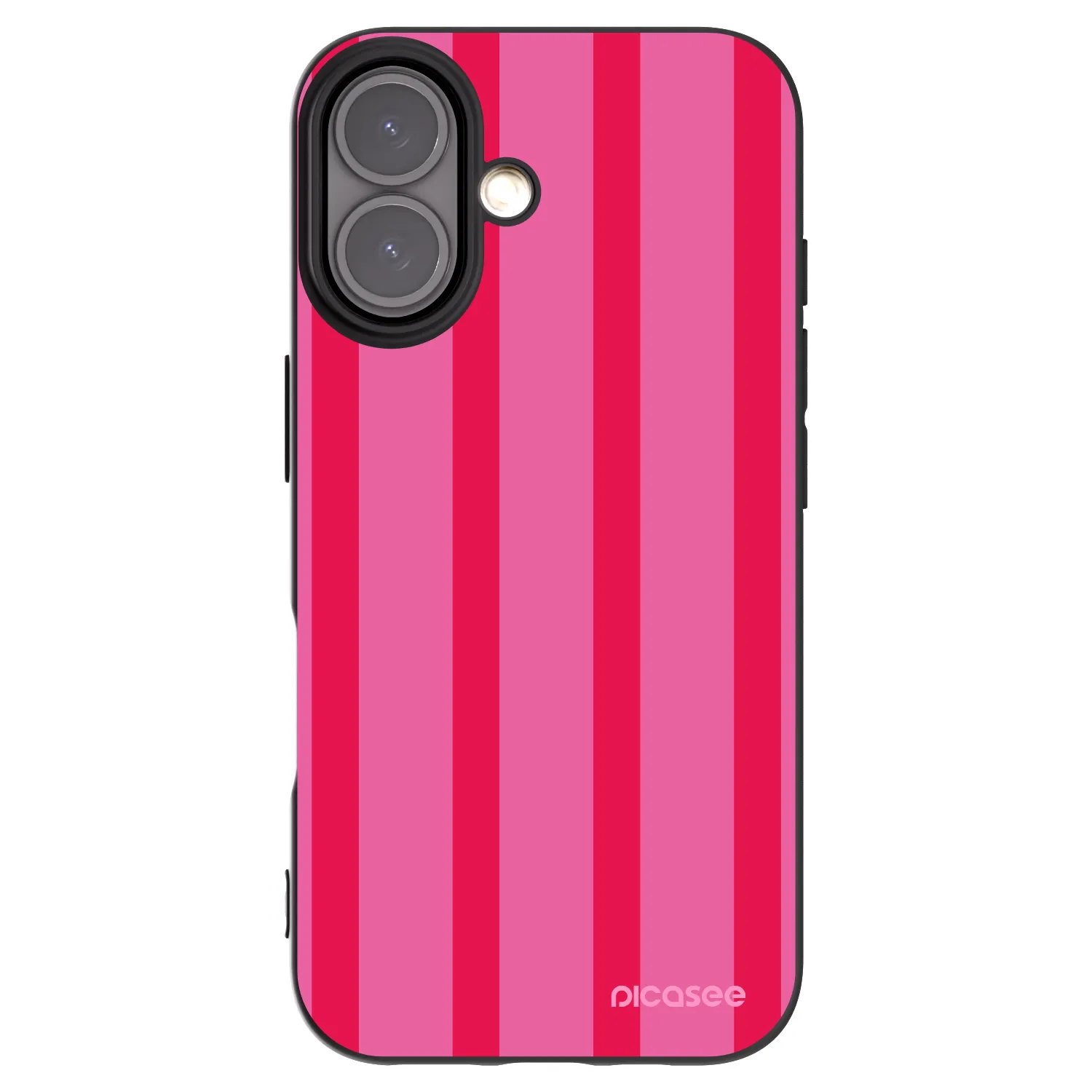 Picasee silikonový černý obal pro Apple iPhone 16 - Hot tropic