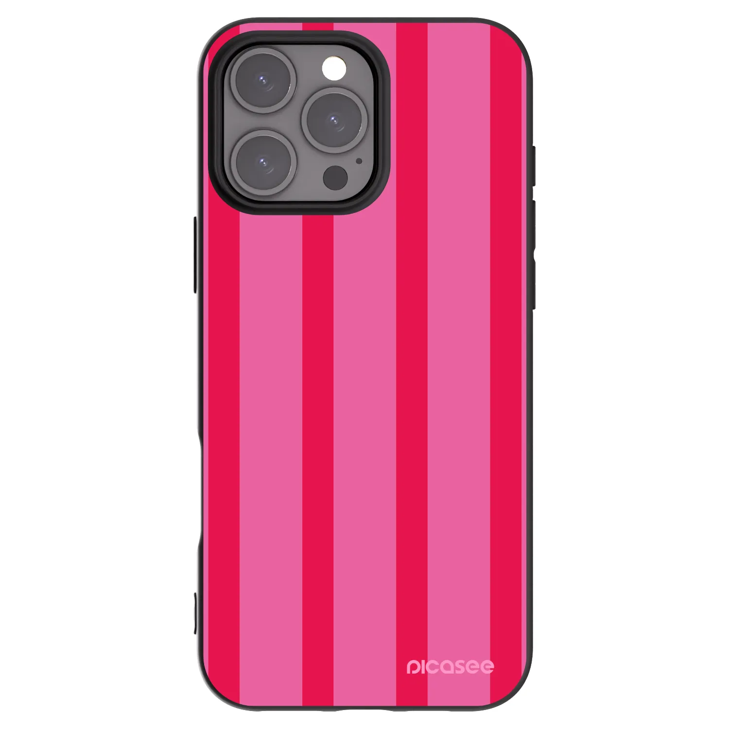 Picasee silikonový černý obal pro Apple iPhone 16 Pro Max - Hot tropic