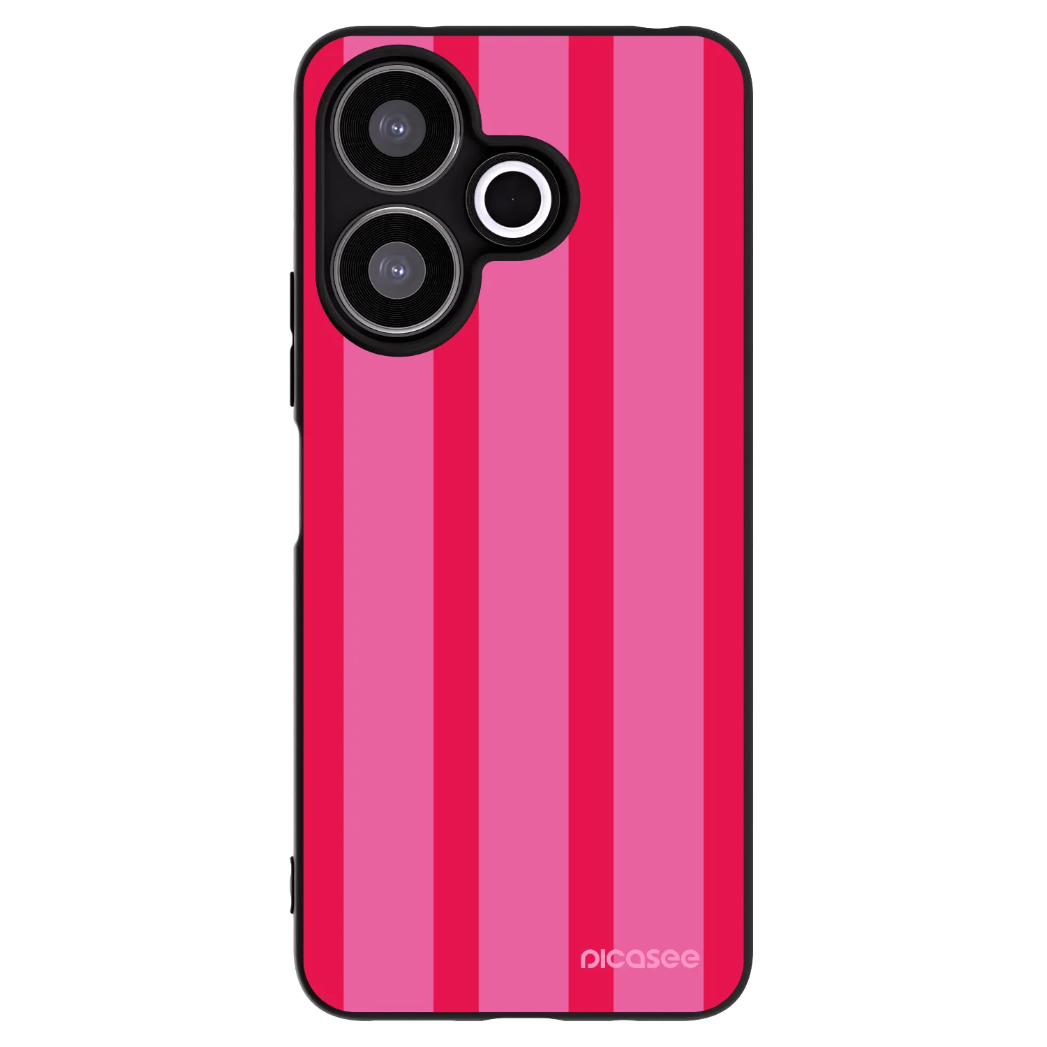 Picasee silikonový černý obal pro Xiaomi Redmi 13 4G - Hot tropic