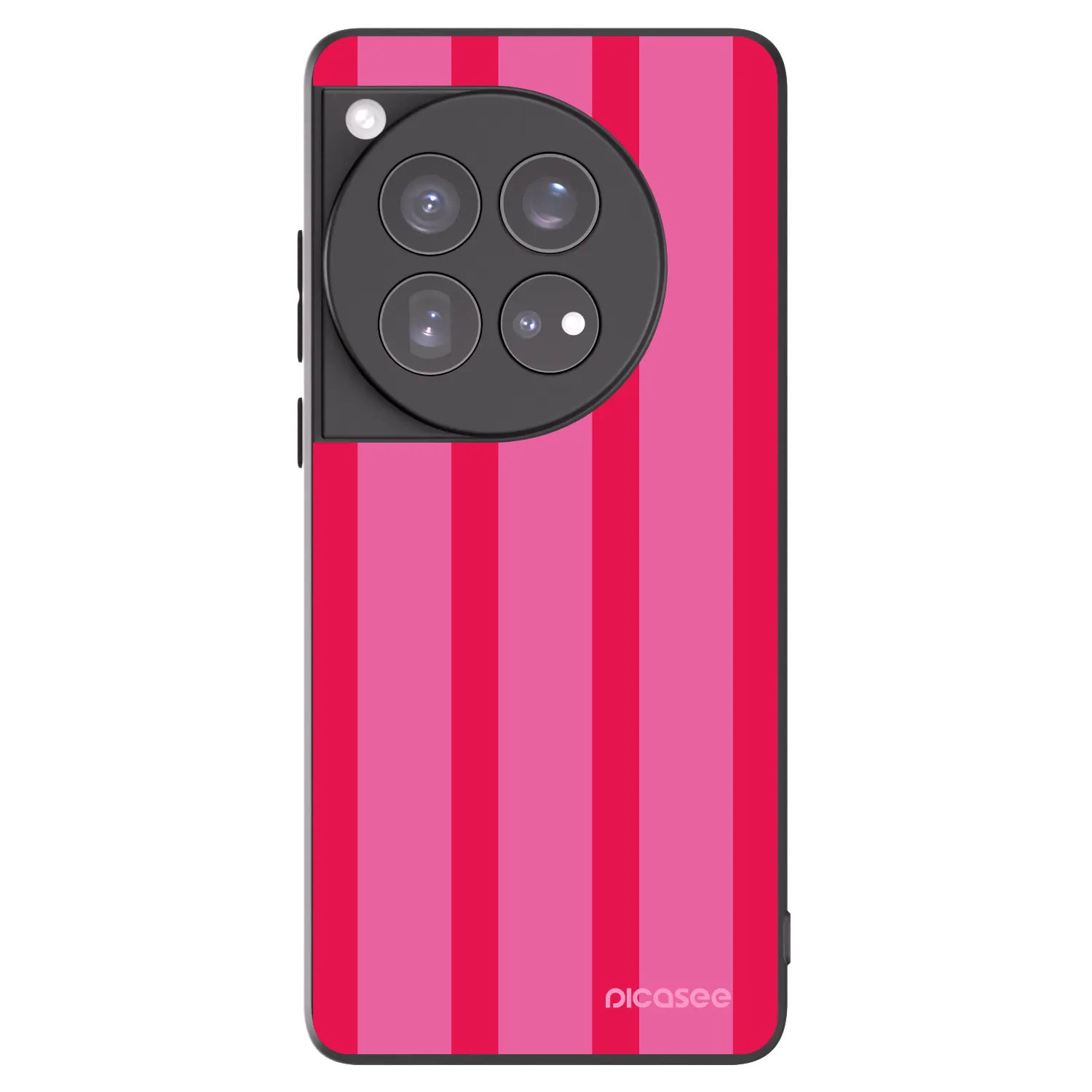Picasee silikonový černý obal pro OnePlus 12 5G - Hot tropic