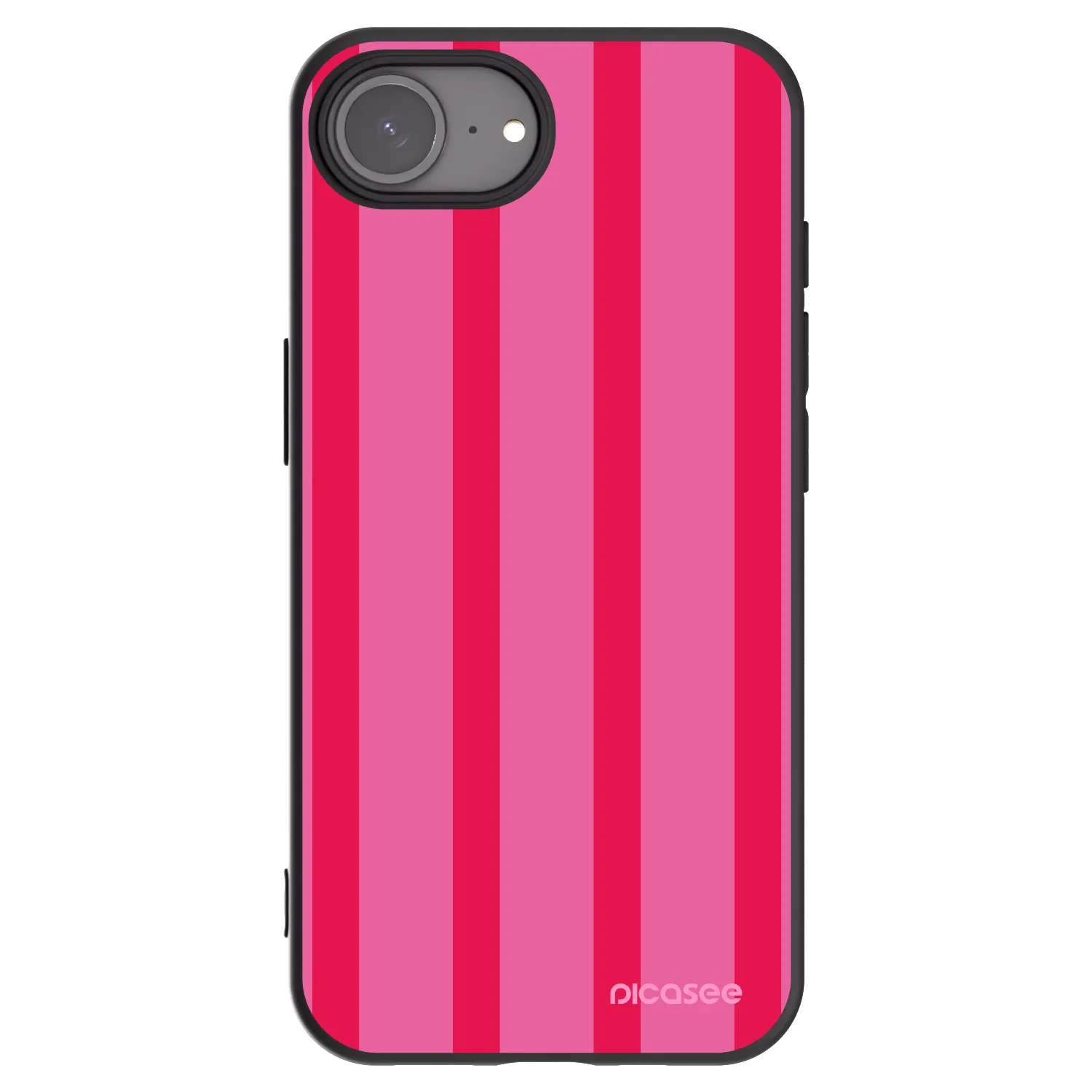 Picasee silikonový černý obal pro Apple iPhone 16e - Hot tropic
