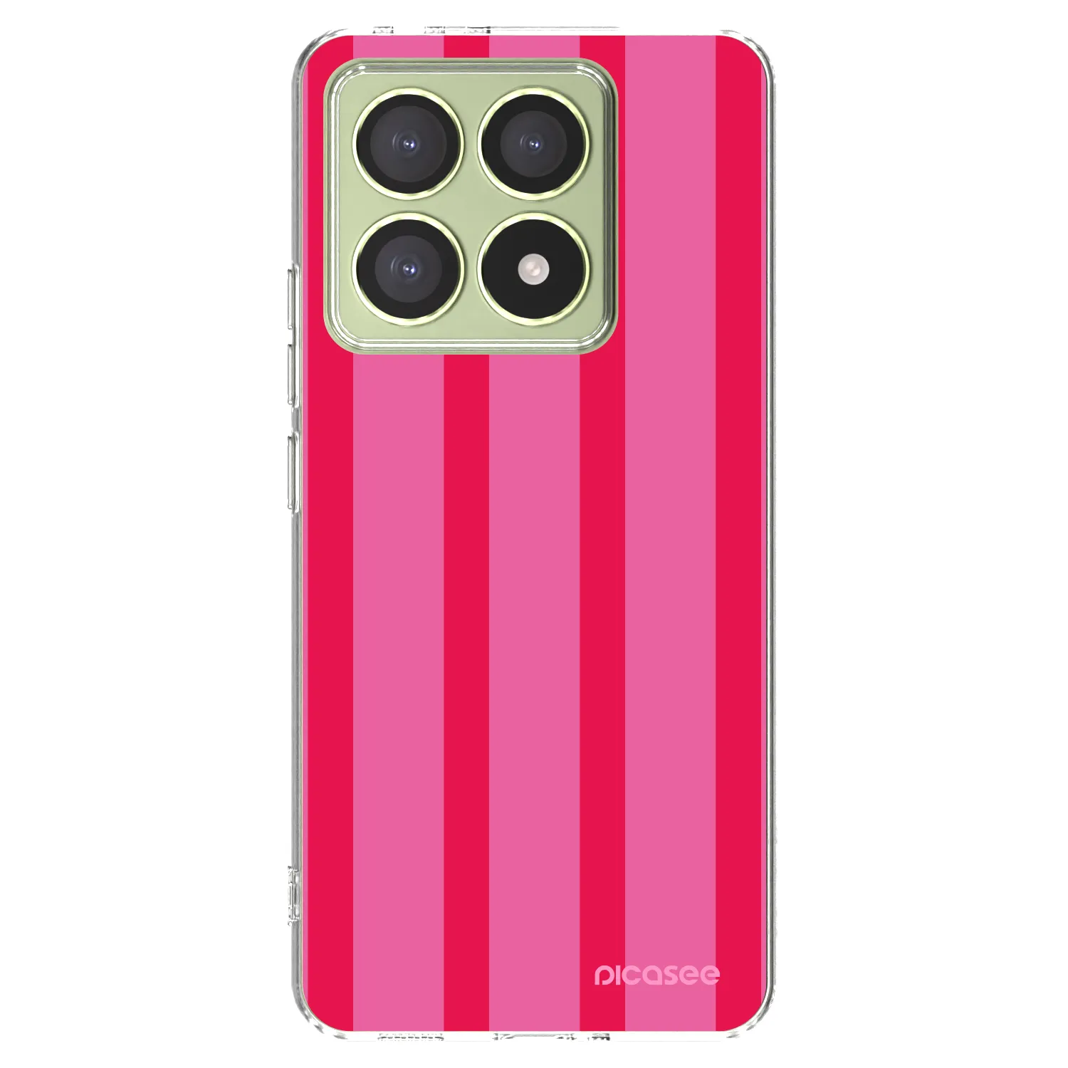 Picasee silikonový průhledný obal pro Xiaomi 14T - Hot tropic