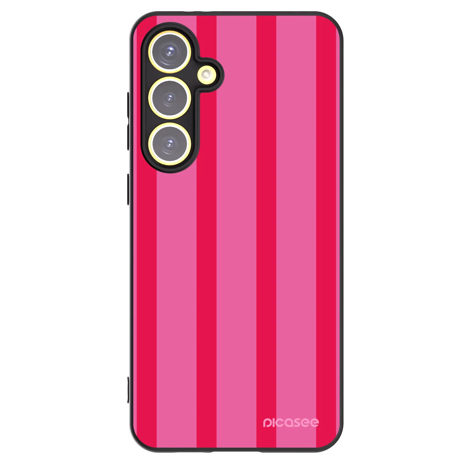 Picasee silikonový černý obal pro Samsung Galaxy S24 FE S721B - Hot tropic