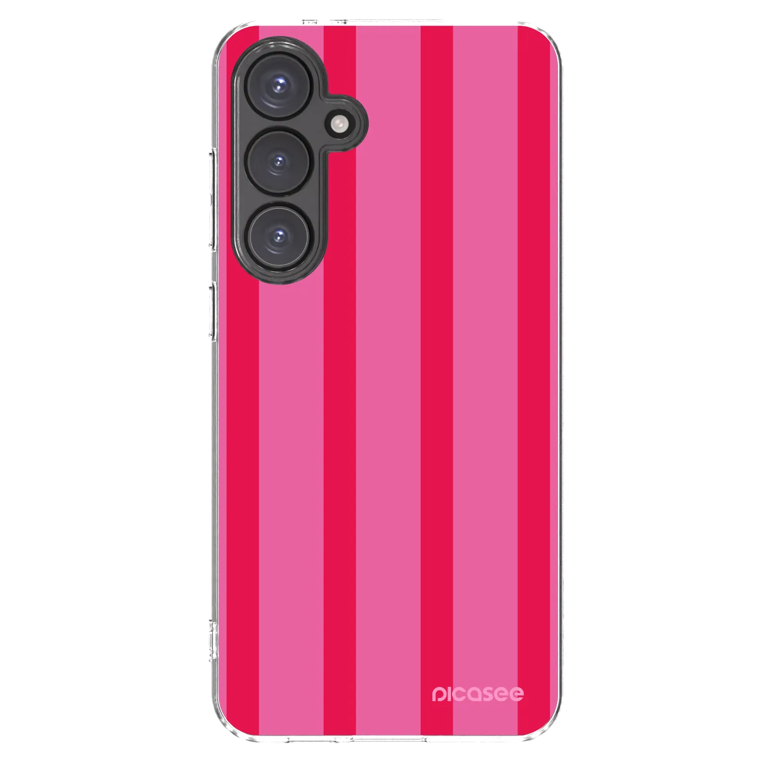 Picasee silikonový průhledný obal pro Samsung Galaxy S24 FE S721B - Hot tropic