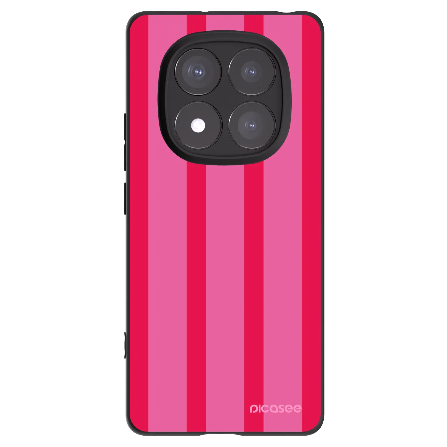 Picasee silikonový černý obal pro Xiaomi Redmi Note 14 Pro 5G - Hot tropic