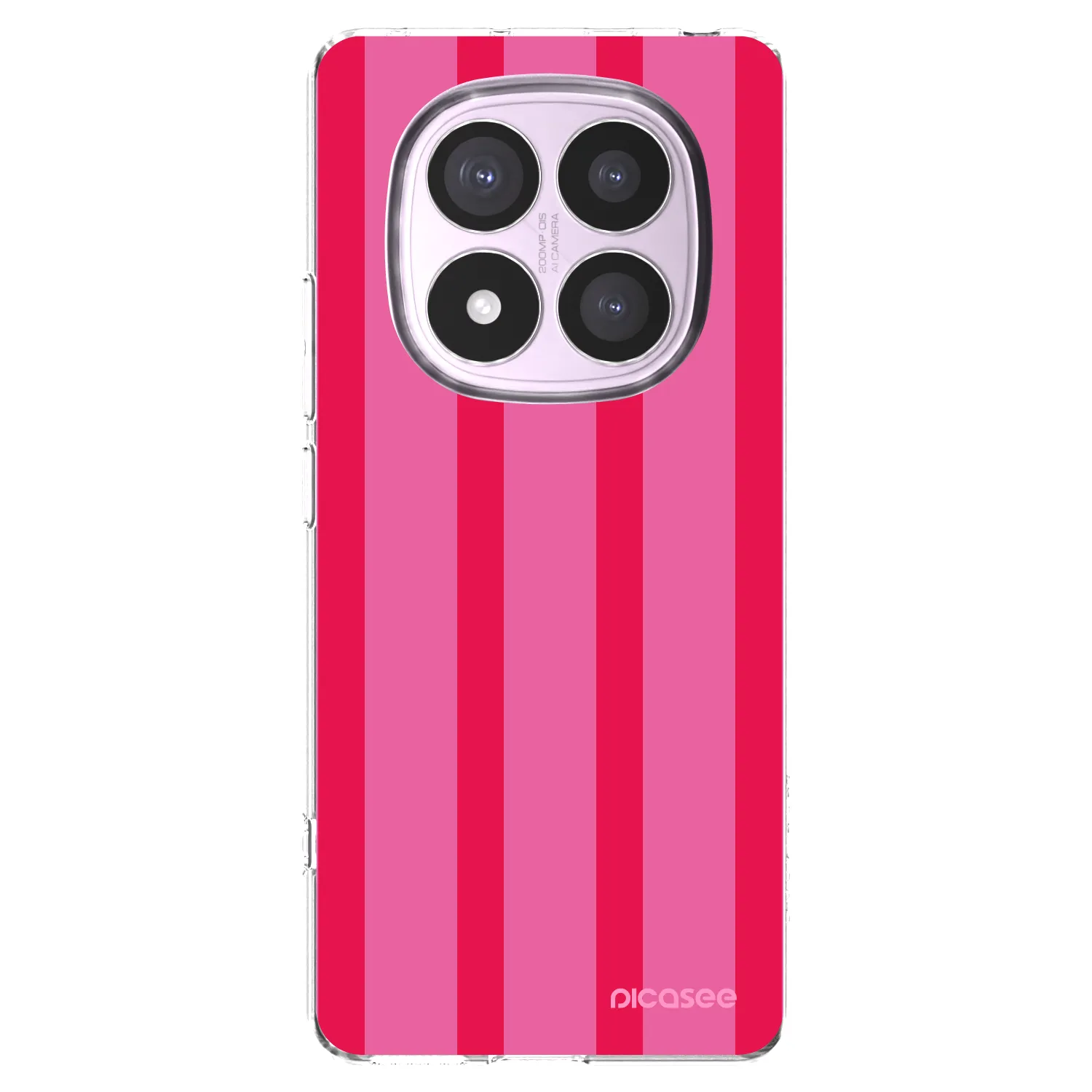 Picasee silikonový průhledný obal pro Xiaomi Redmi Note 14 Pro 5G - Hot tropic