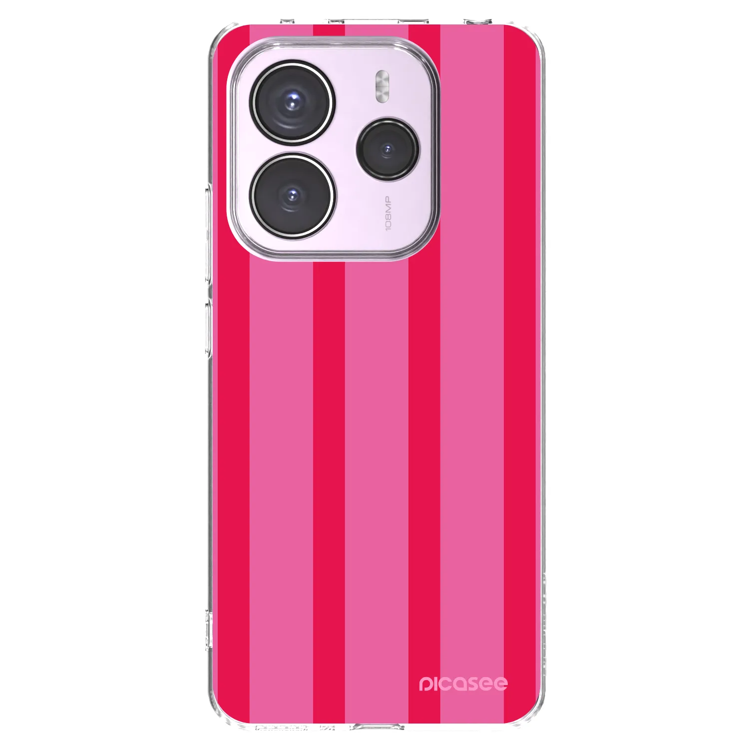 Picasee silikonový průhledný obal pro Xiaomi Redmi Note 14 5G - Hot tropic