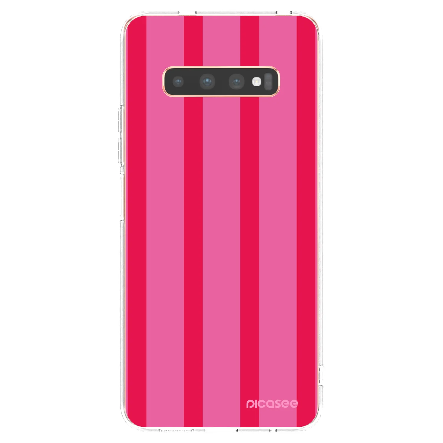 Picasee silikonový průhledný obal pro Samsung Galaxy S10 Plus G975 - Hot tropic