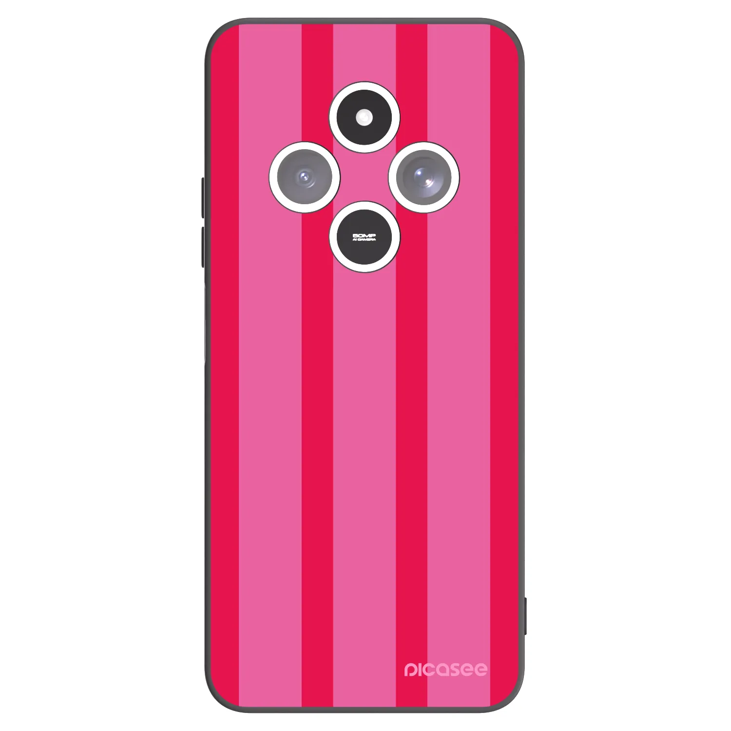 Picasee silikonový černý obal pro Xiaomi Redmi 14C - Hot tropic