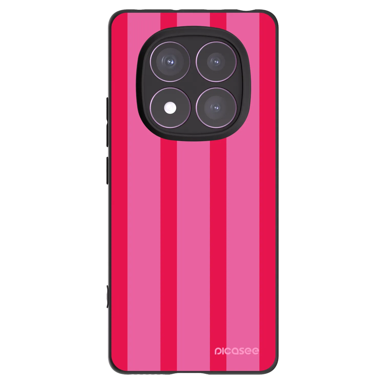 Picasee silikonový černý obal pro Xiaomi Redmi Note 14 Pro 4G - Hot tropic