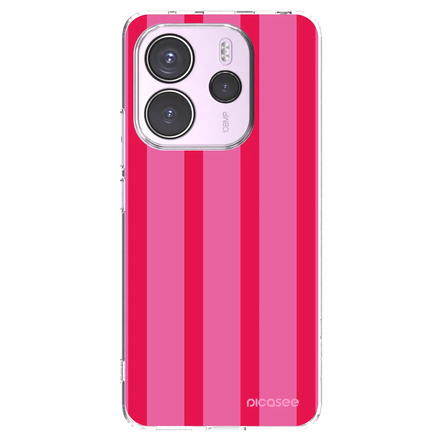 Picasee silikonový průhledný obal pro Xiaomi Redmi Note 14 4G - Hot tropic