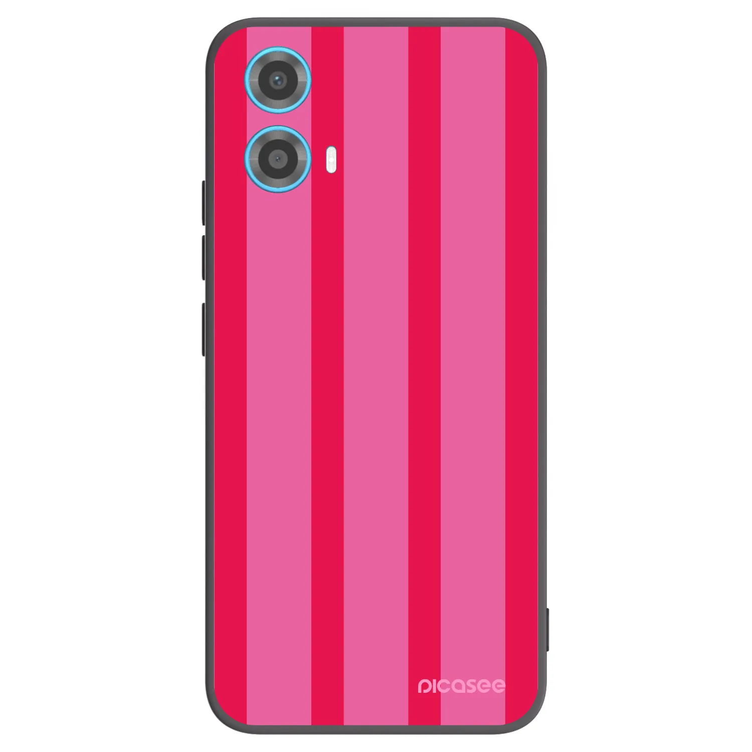 Picasee silikonový černý obal pro Motorola Moto G34 5G - Hot tropic