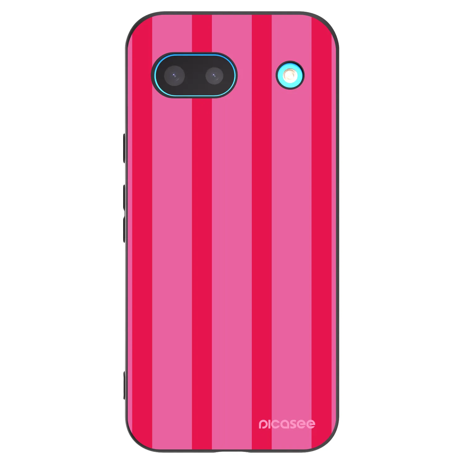 Picasee silikonový černý obal pro Google Pixel 8a - Hot tropic