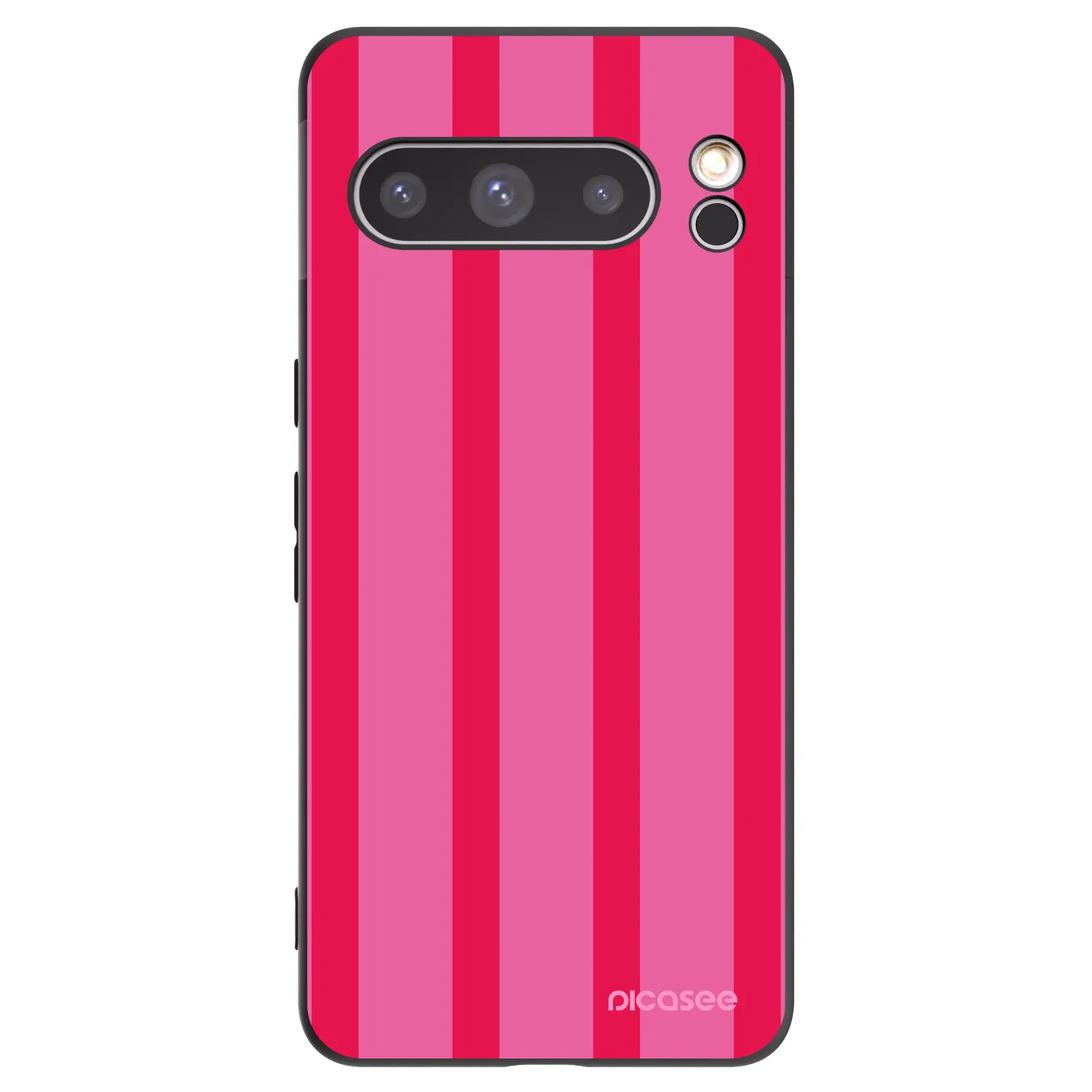 Picasee silikonový černý obal pro Google Pixel 8 Pro - Hot tropic