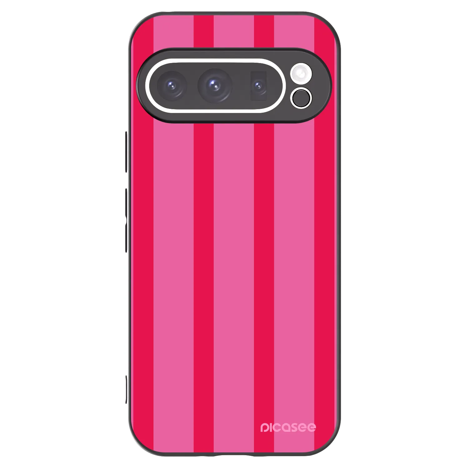 Picasee silikonový černý obal pro Google Pixel 9 Pro - Hot tropic