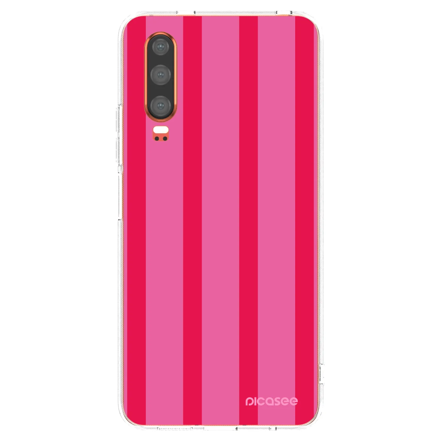 Picasee silikonový průhledný obal pro Huawei P30 - Hot tropic