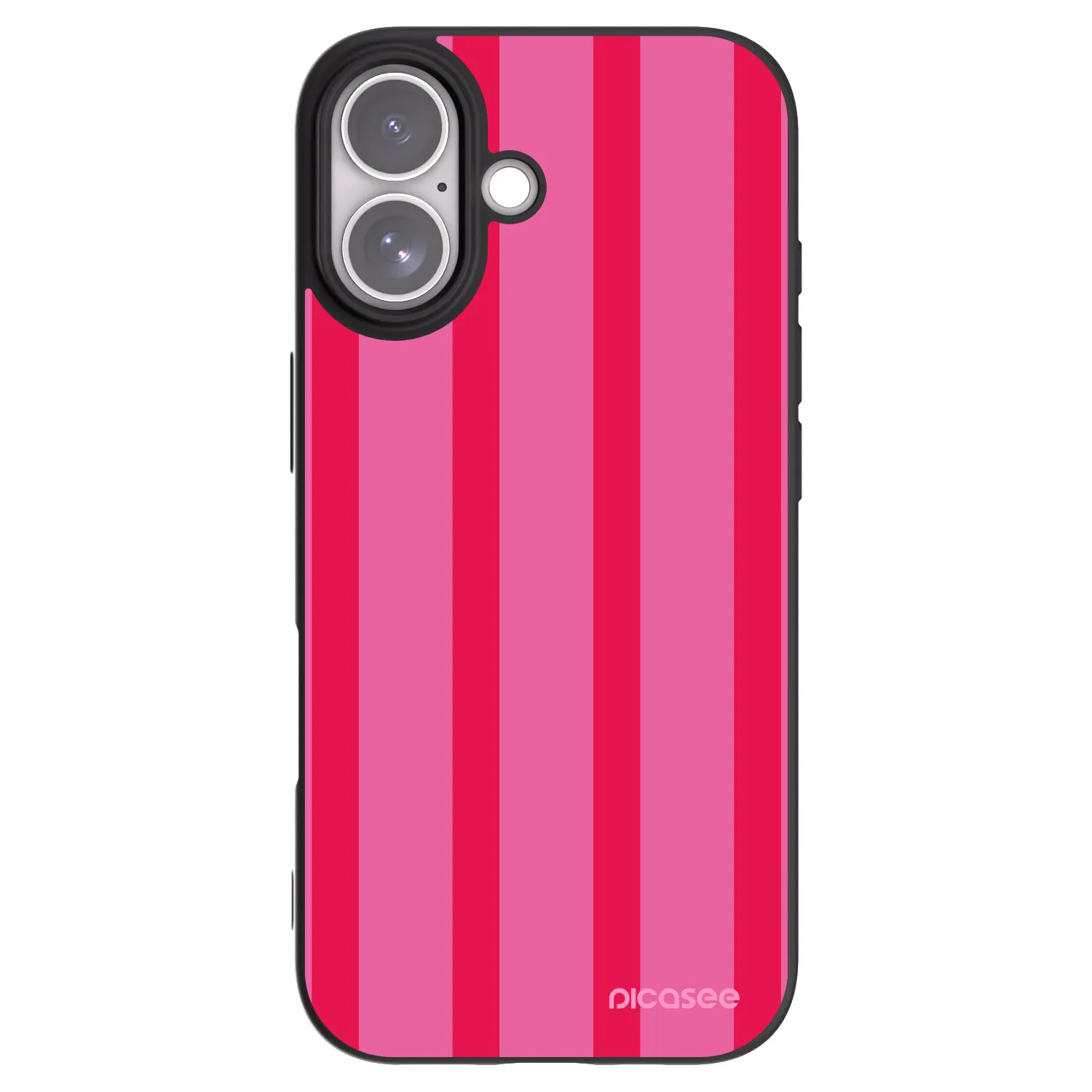 Picasee silikonový černý obal pro Apple iPhone 17 - Hot tropic