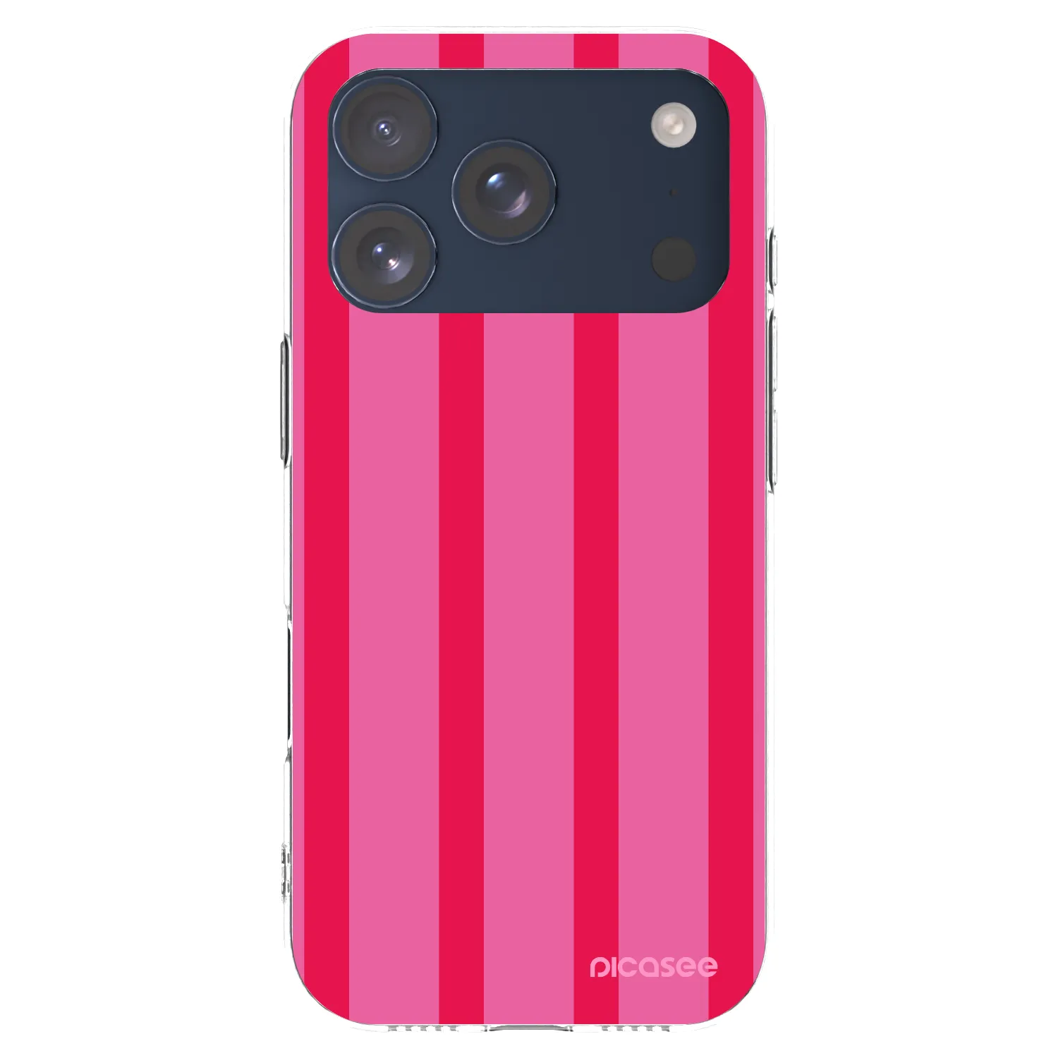 Picasee silikonový průhledný obal pro Apple iPhone 17 Pro - Hot tropic