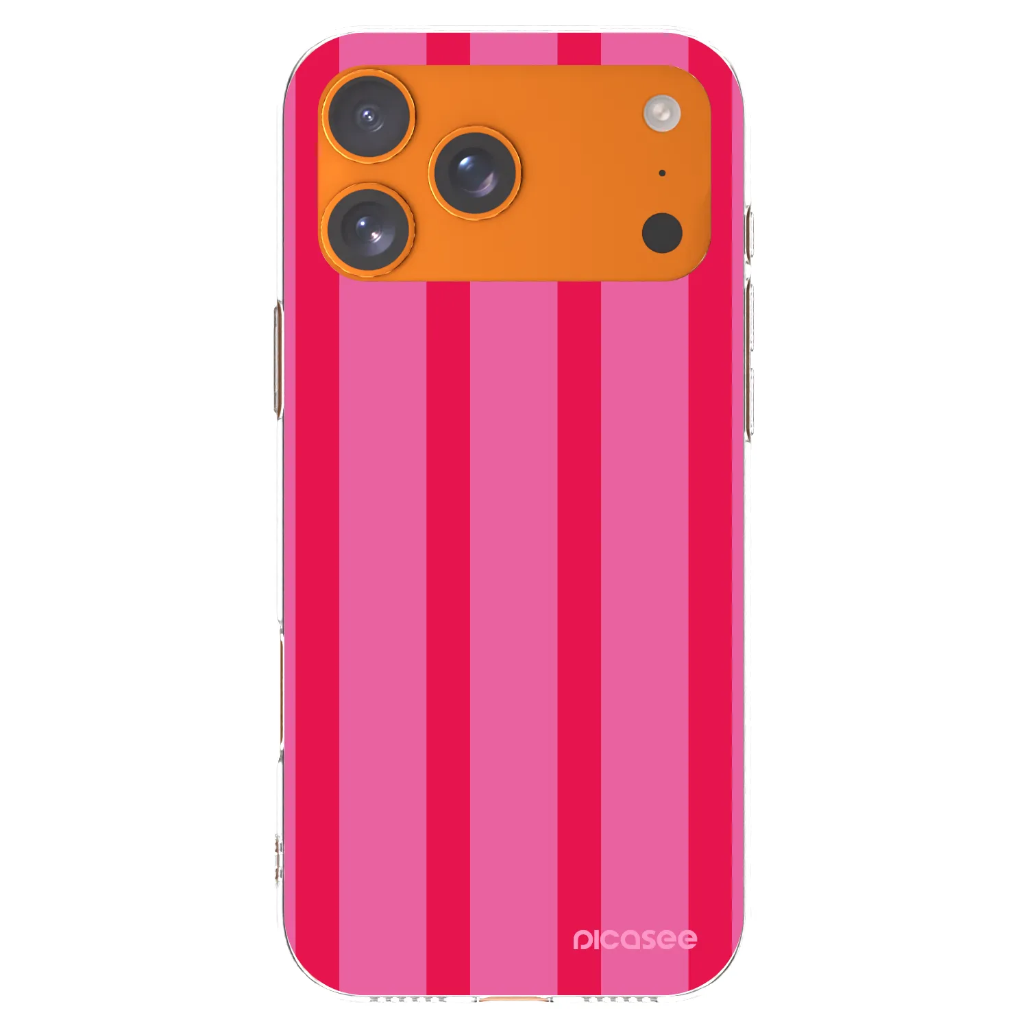 Picasee silikonový průhledný obal pro Apple iPhone 17 Pro Max - Hot tropic