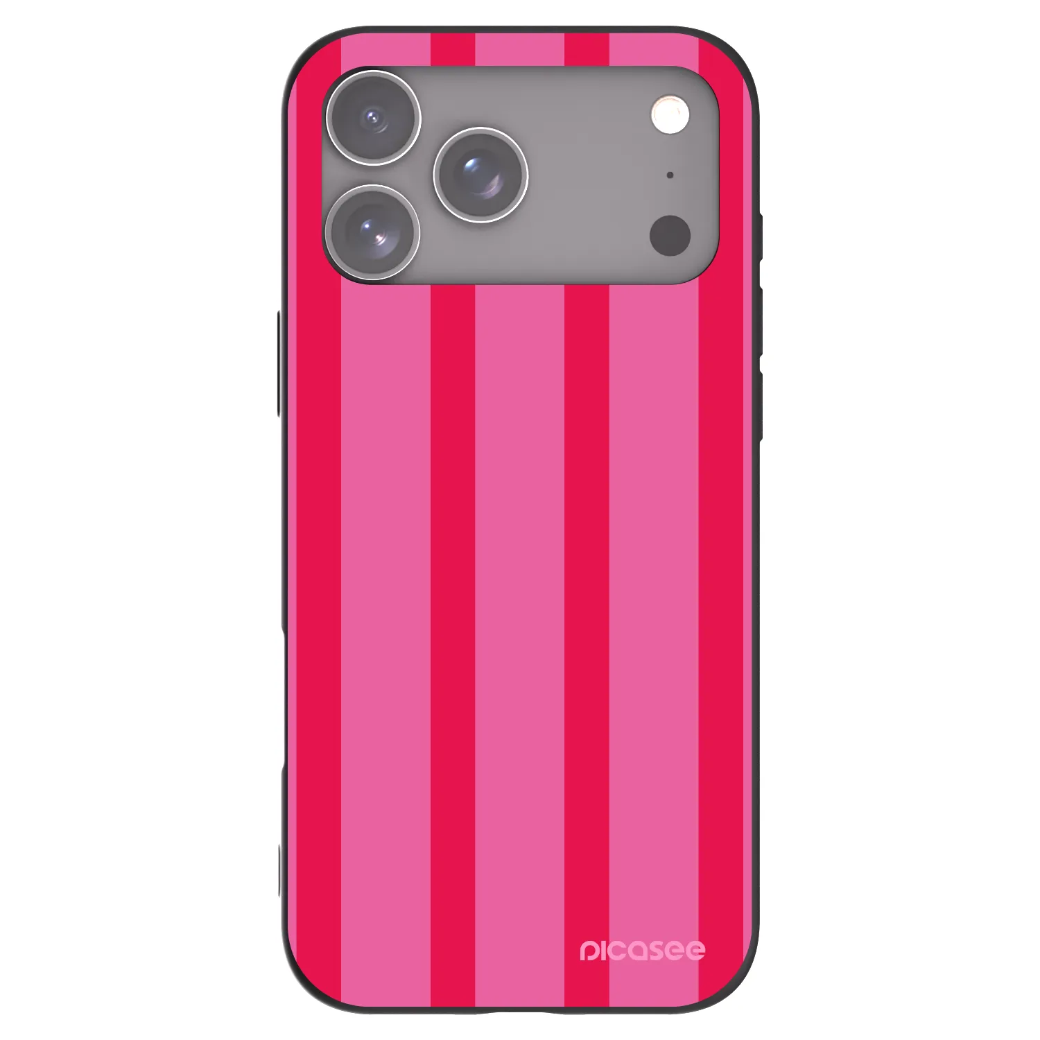 Picasee silikonový černý obal pro Apple iPhone 17 Pro Max - Hot tropic