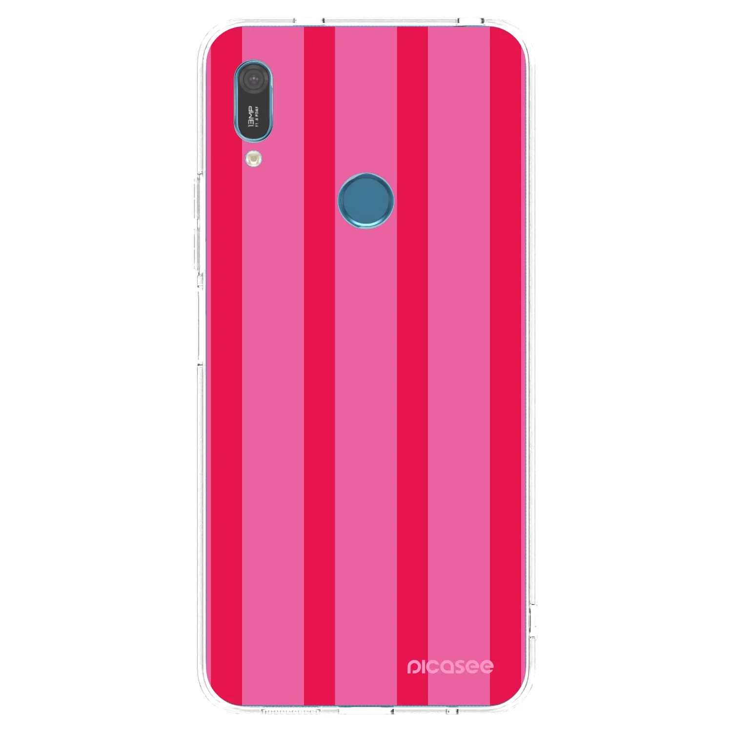 Picasee silikonový průhledný obal pro Huawei Y6 2019 - Hot tropic