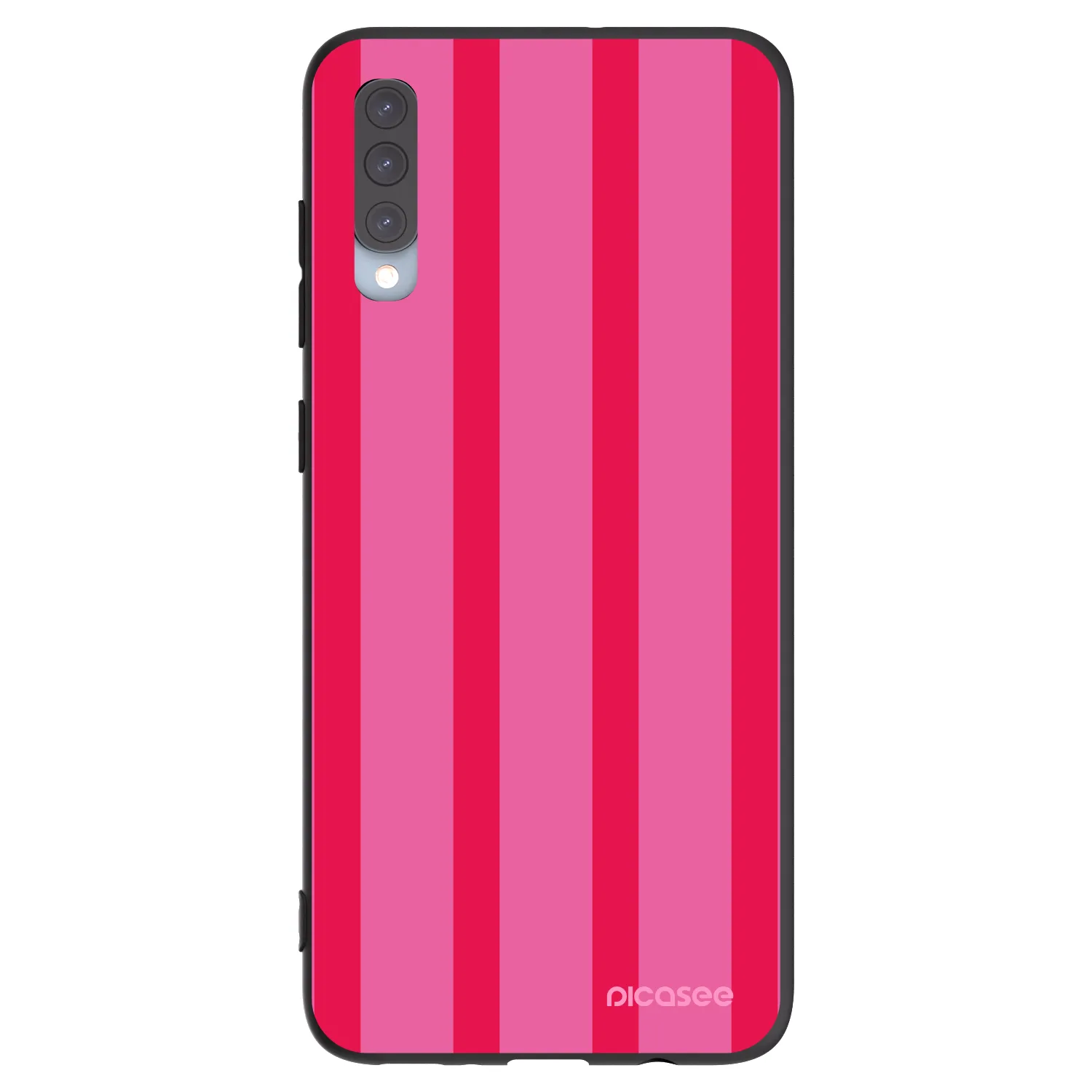 Picasee silikonový černý obal pro Samsung Galaxy A70 A705F - Hot tropic