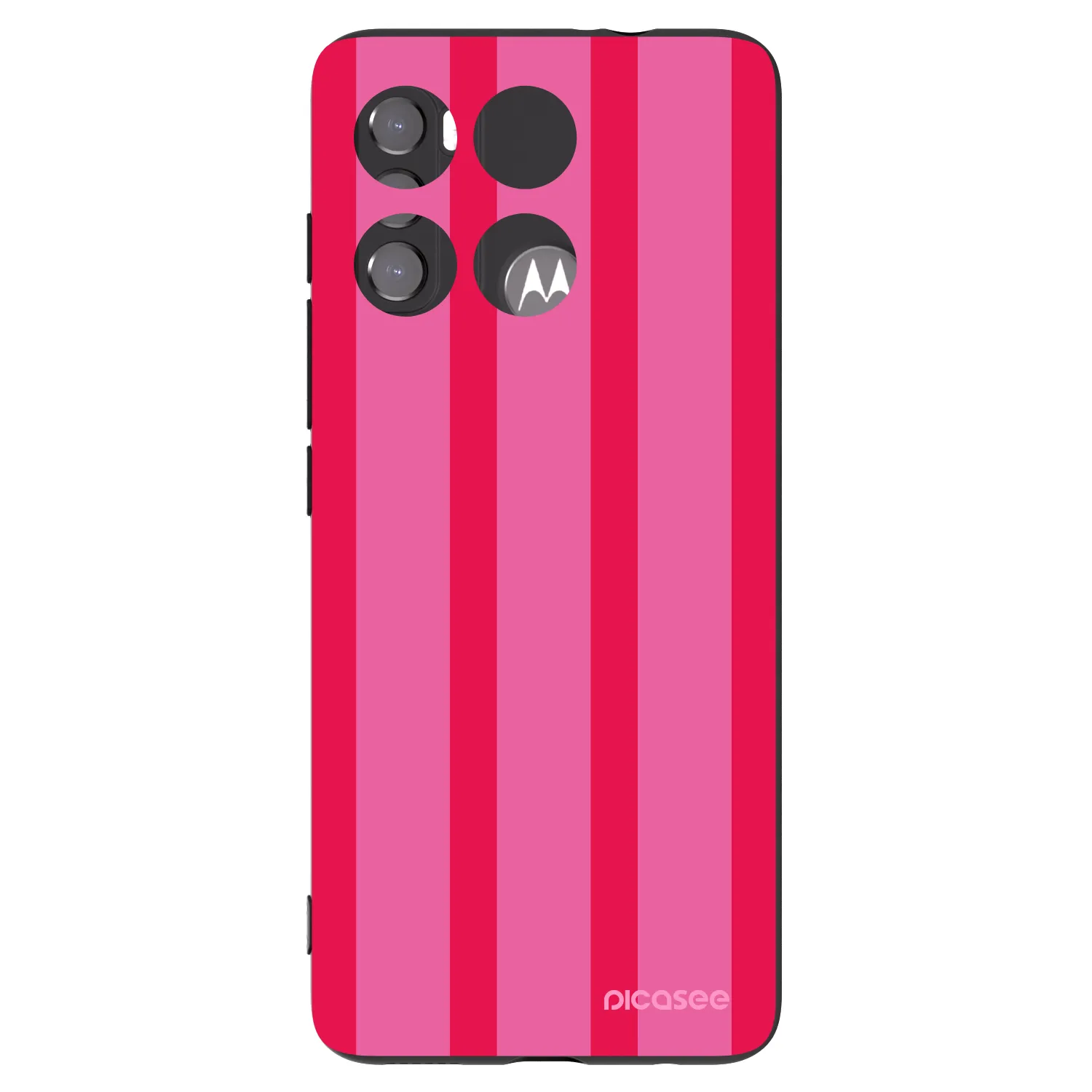Picasee silikonový černý obal pro Motorola Edge 60 5G - Hot tropic
