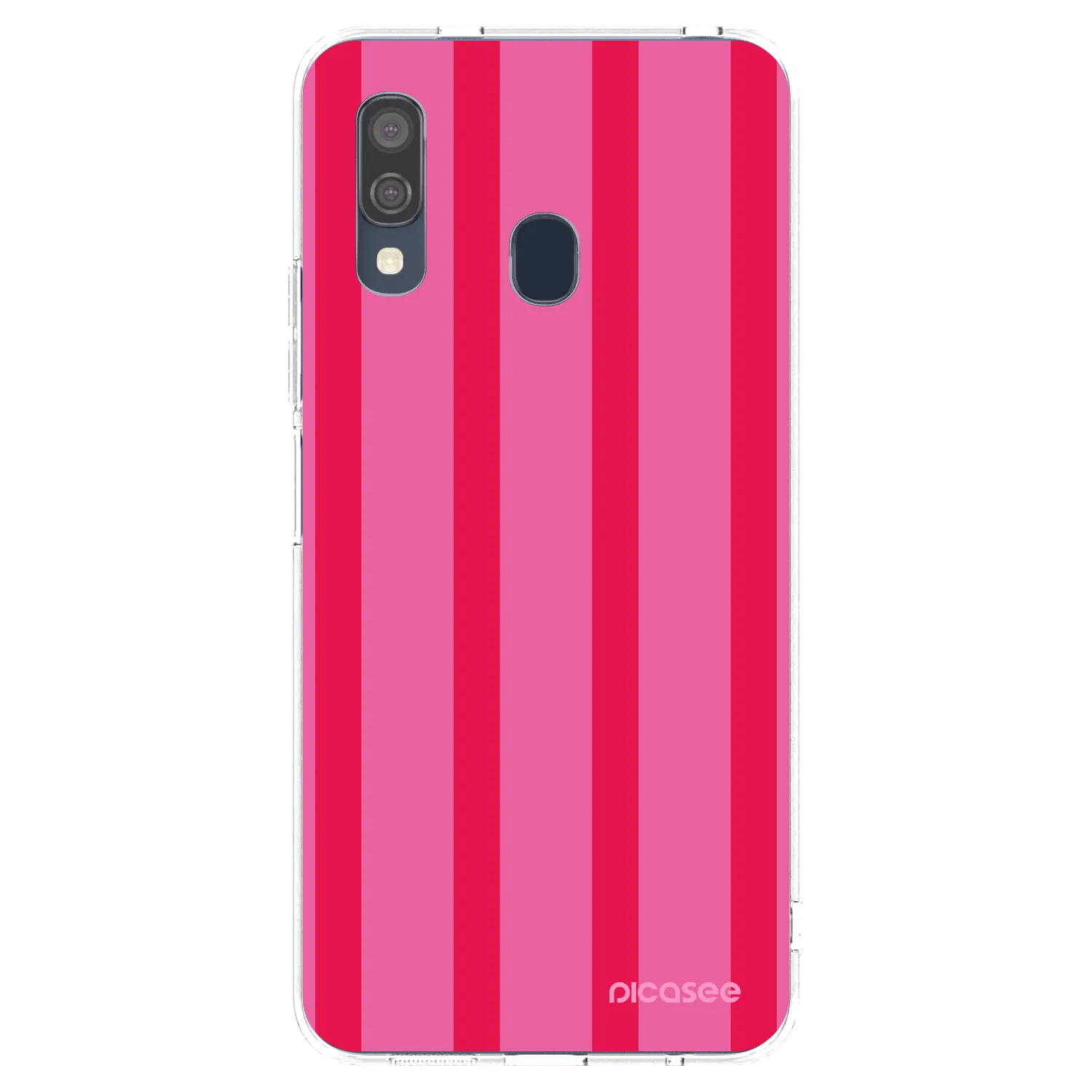 Picasee silikonový průhledný obal pro Samsung Galaxy A40 A405F - Hot tropic