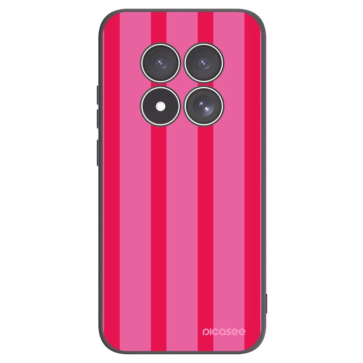 Picasee silikonový černý obal pro Xiaomi Redmi Note 15 Pro 4G - Hot tropic