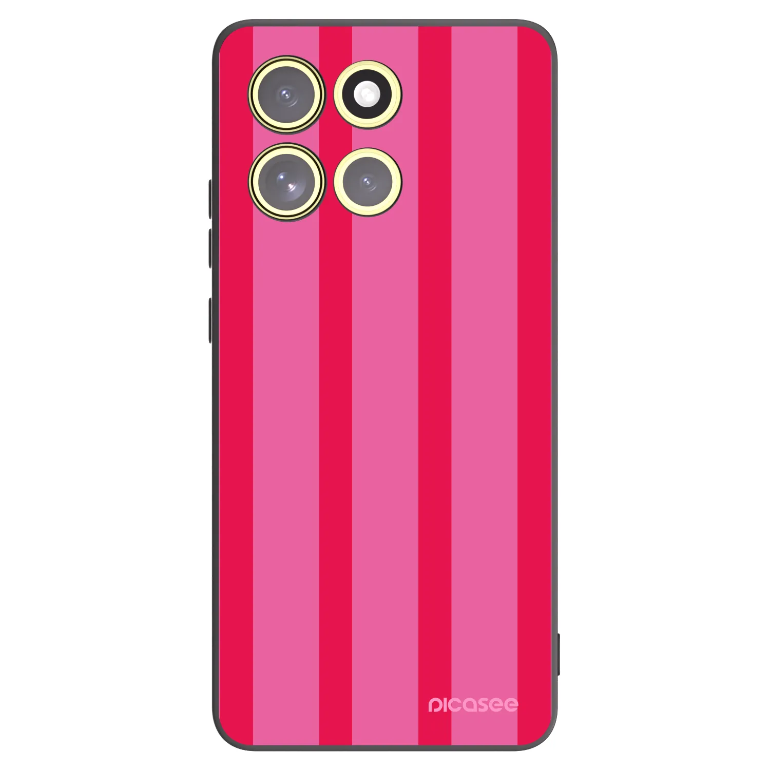 Picasee silikonový černý obal pro Motorola Moto G86 Power 5G - Hot tropic