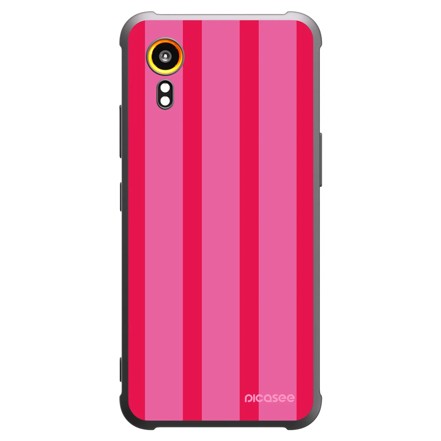 Picasee silikonový černý obal pro Samsung Galaxy Xcover 7 - Hot tropic
