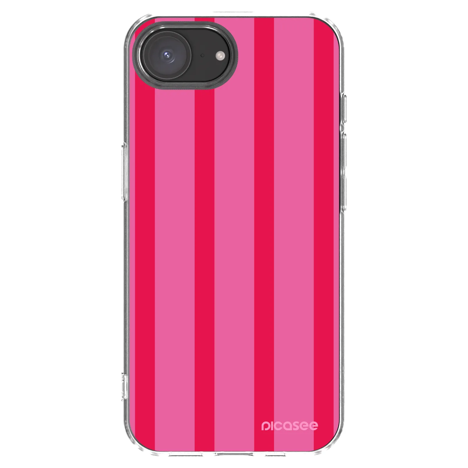 Picasee silikonový průhledný obal pro Apple iPhone 17e - Hot tropic