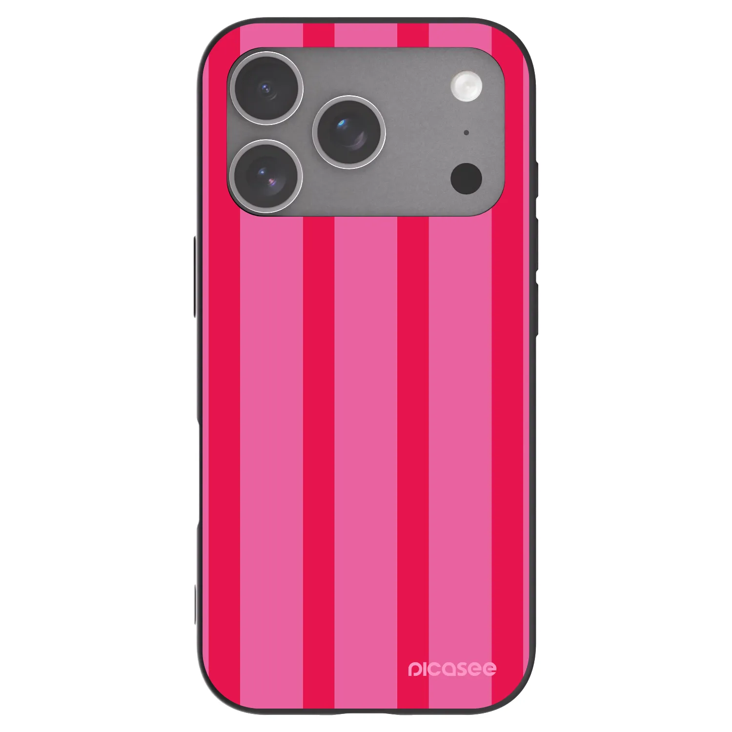 Picasee silikonový černý obal pro Apple iPhone 18 Pro - Hot tropic