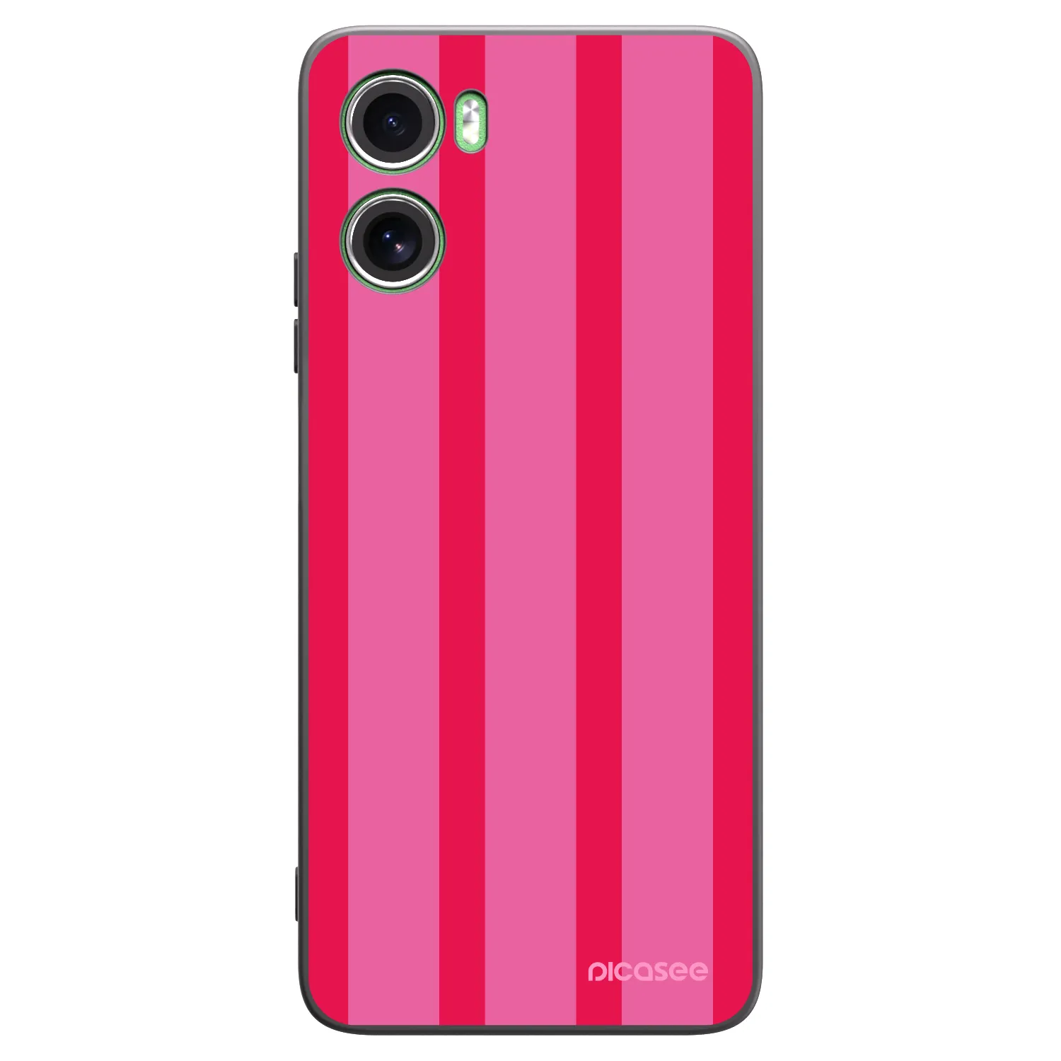 Picasee silikonový černý obal pro Motorola Moto G06 - Hot tropic