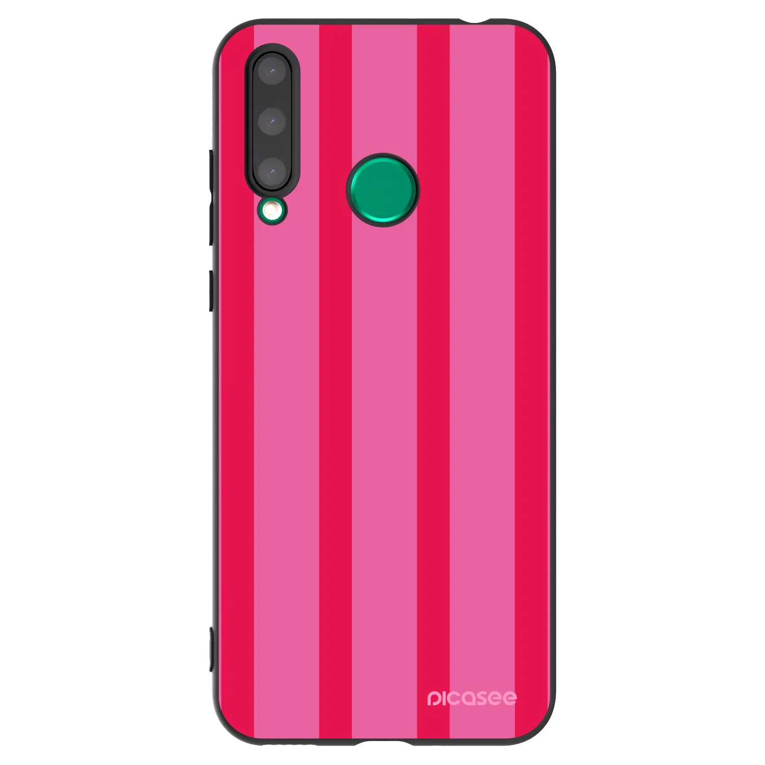 Picasee silikonový černý obal pro Honor 20 Lite - Hot tropic