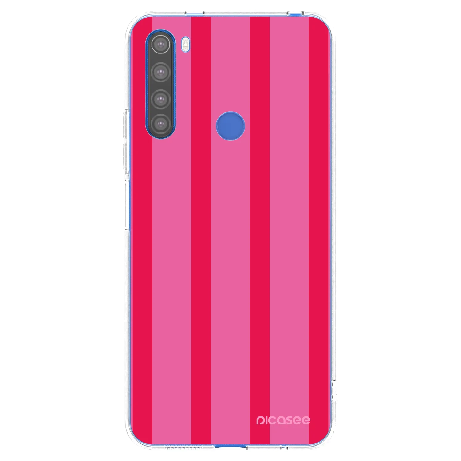 Picasee silikonový průhledný obal pro Xiaomi Redmi Note 8T - Hot tropic